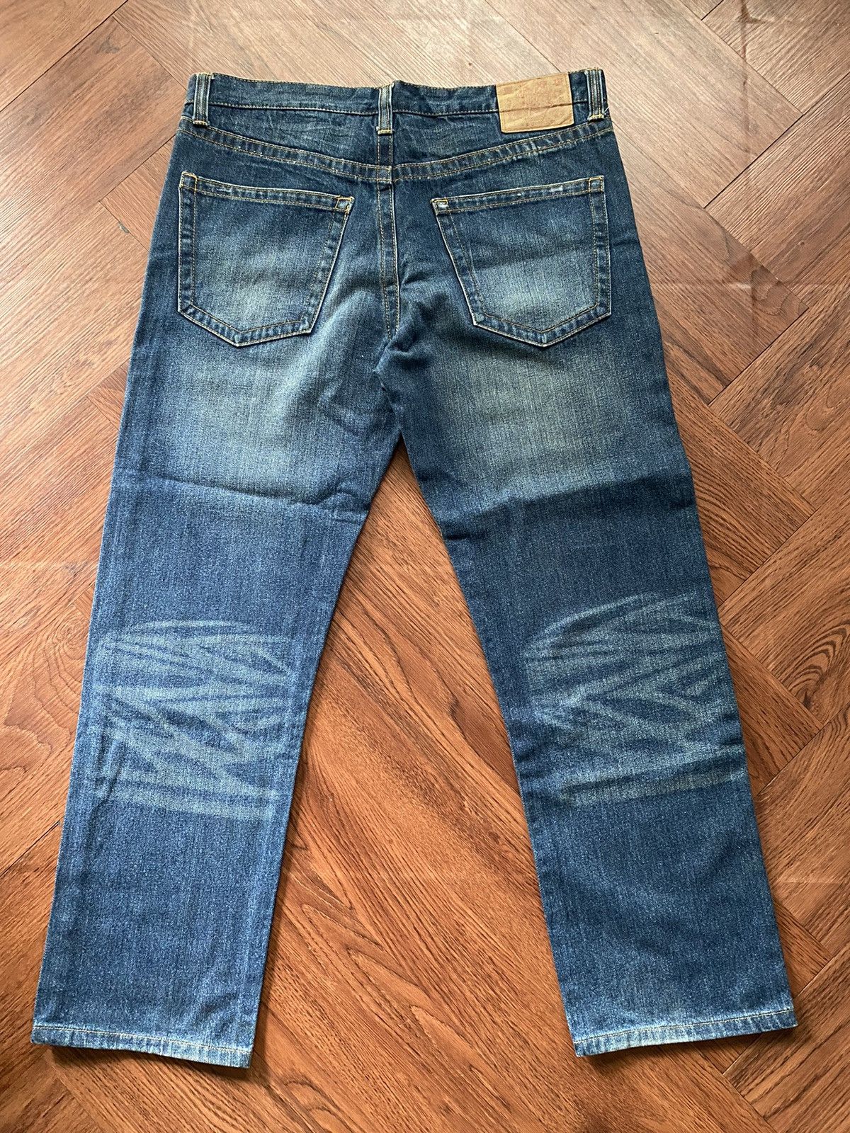 If Six Was Nine Skeleton Printed Jeans Size US 36 / EU 52 - 2 Thumbnail