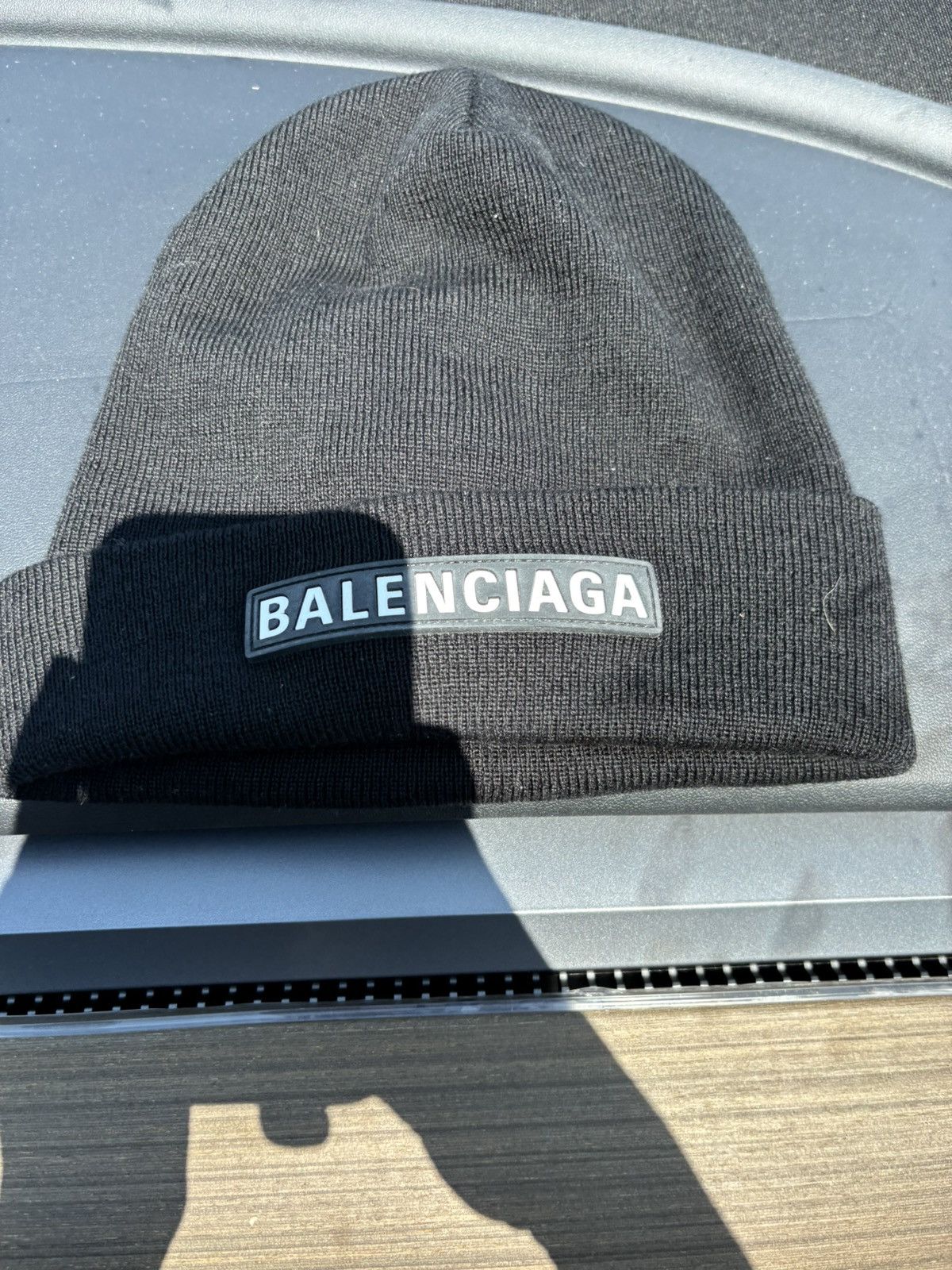Balenciaga Balenciaga Beverly Hills Black Beanie | Grailed