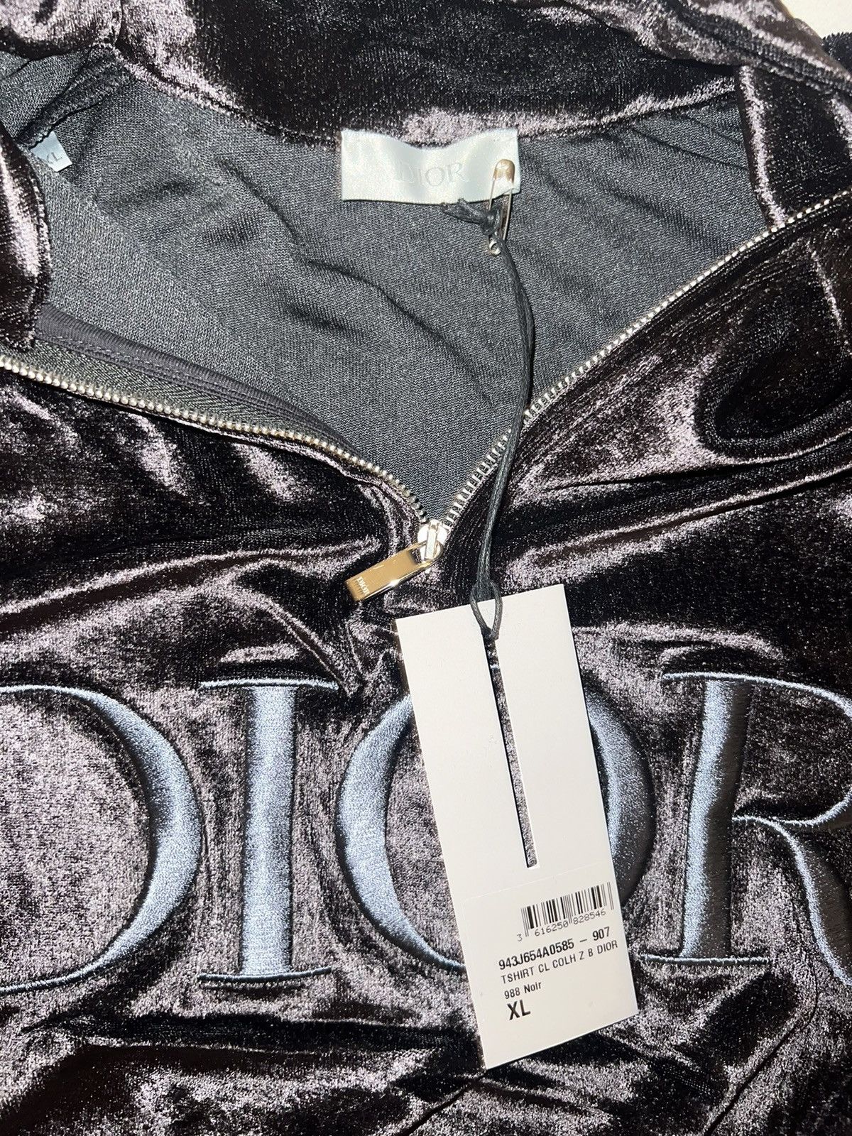 Dior Dior Shirt with Zipper Size US XL / EU 56 / 4 - 5 Thumbnail