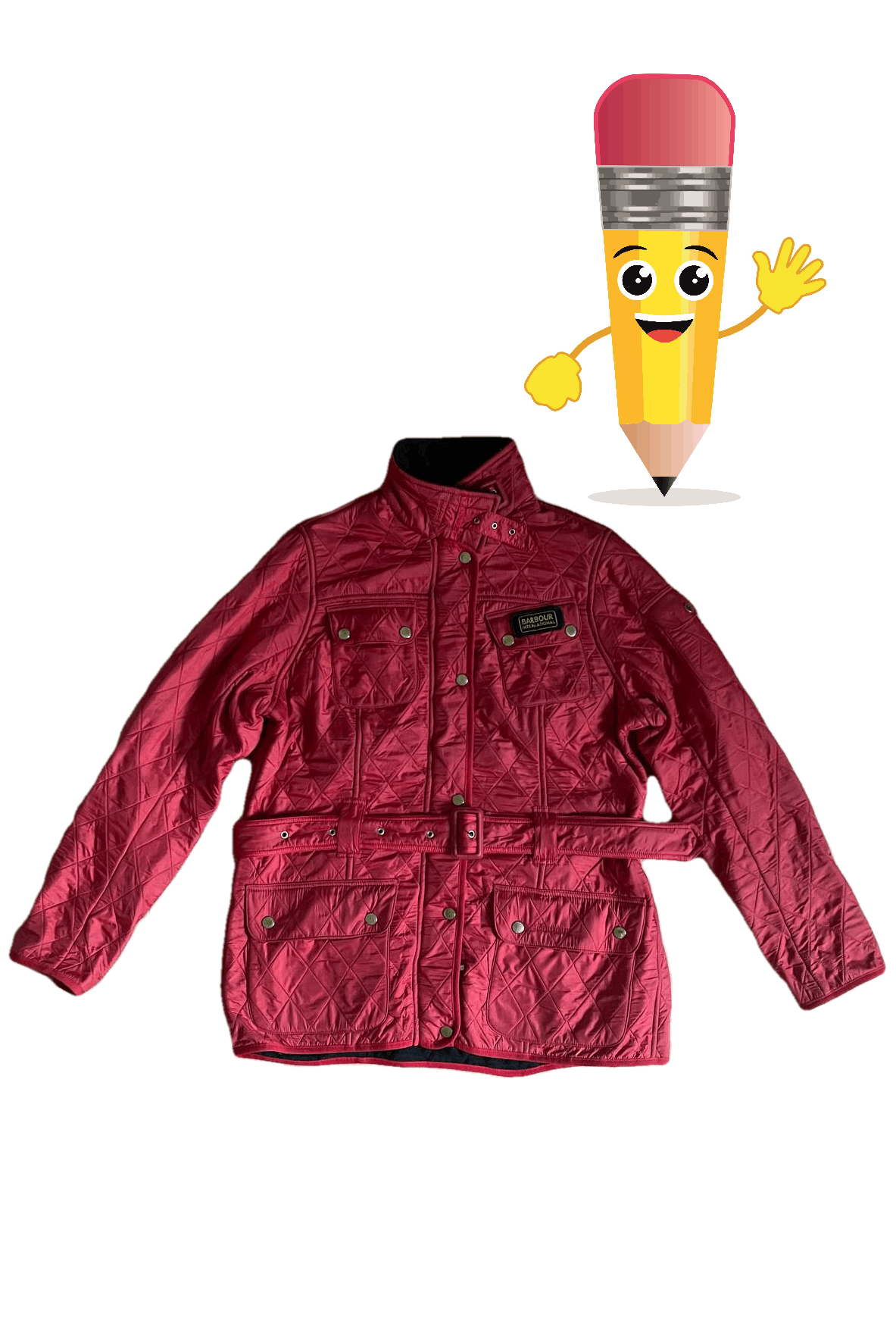 Barbour Women’s Quilted Bomber Jacket Barbour International Size 12 Size XL / US 12-14 / IT 48-50 - 1 Thumbnail