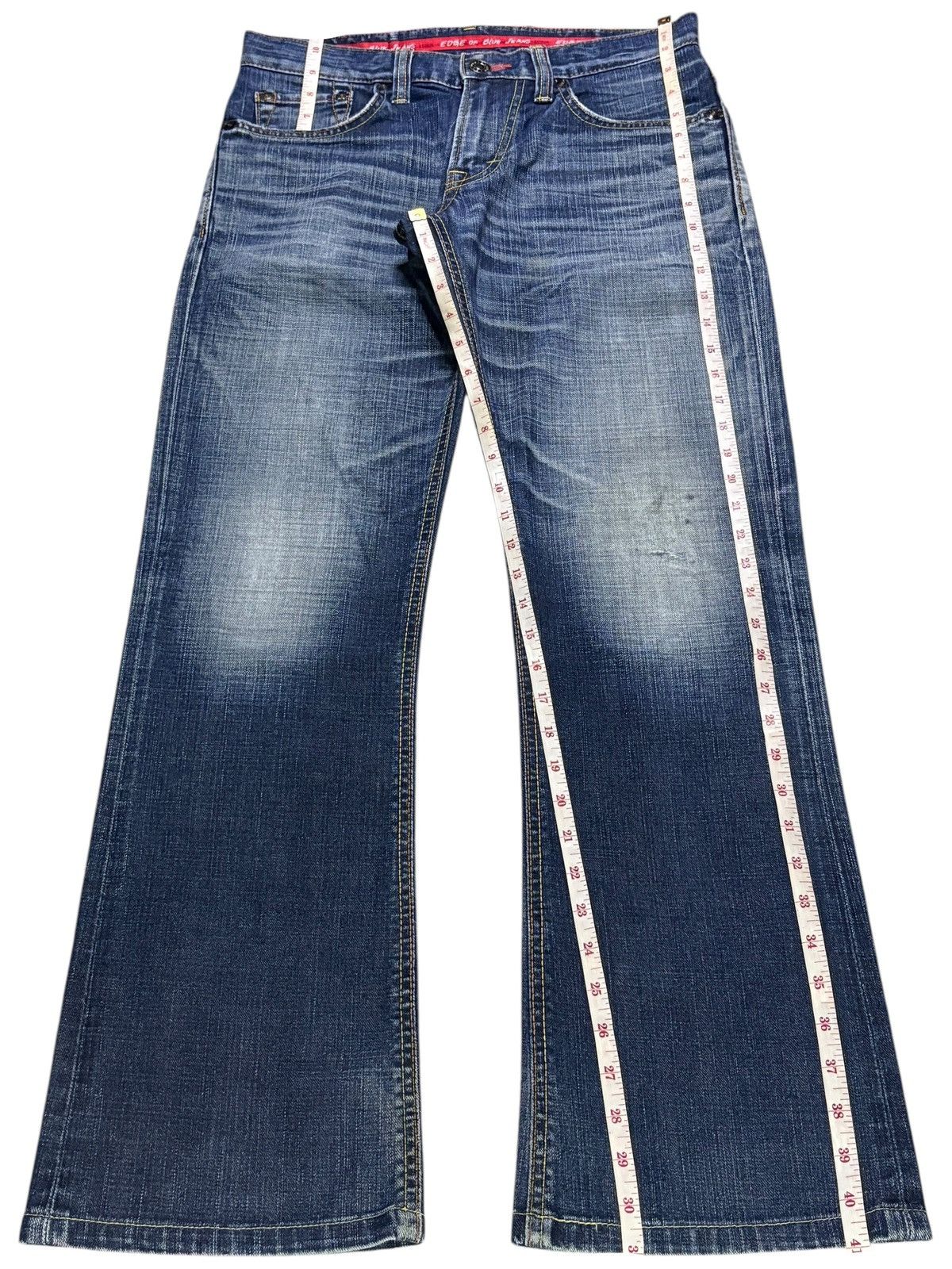 Edwin × Japanese Brand Vintage Japanese Edwin Faded Mud Wash Bootcut Jeans Size US 32 / EU 48 - 13 Thumbnail