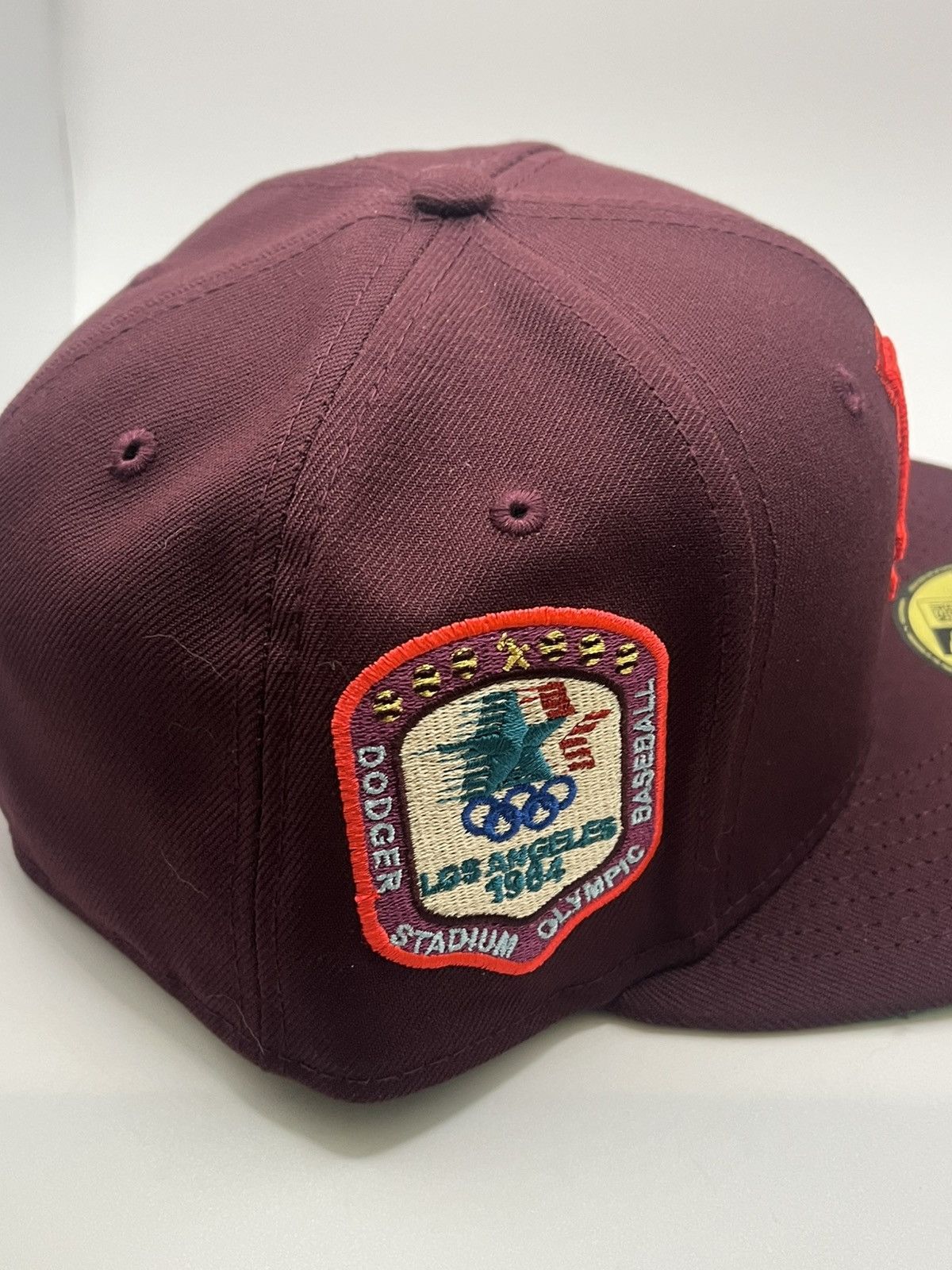 MyFitteds 7 1/8 Myfitteds Los Angeles Dodgers LA “DAMM” Olympic Patch Size ONE SIZE - 3 Thumbnail