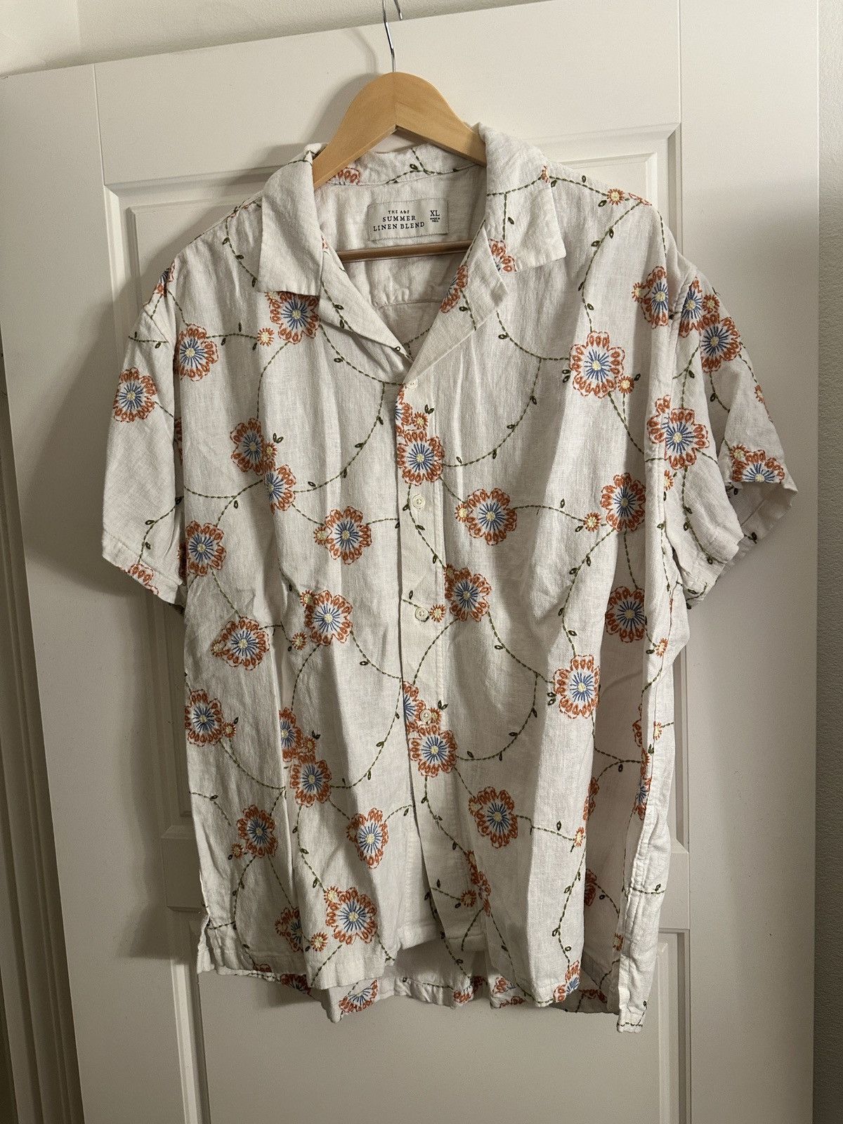 Abercrombie & Fitch Abercrombie floral shirt Size US XL / EU 56 / 4 - 1 Thumbnail