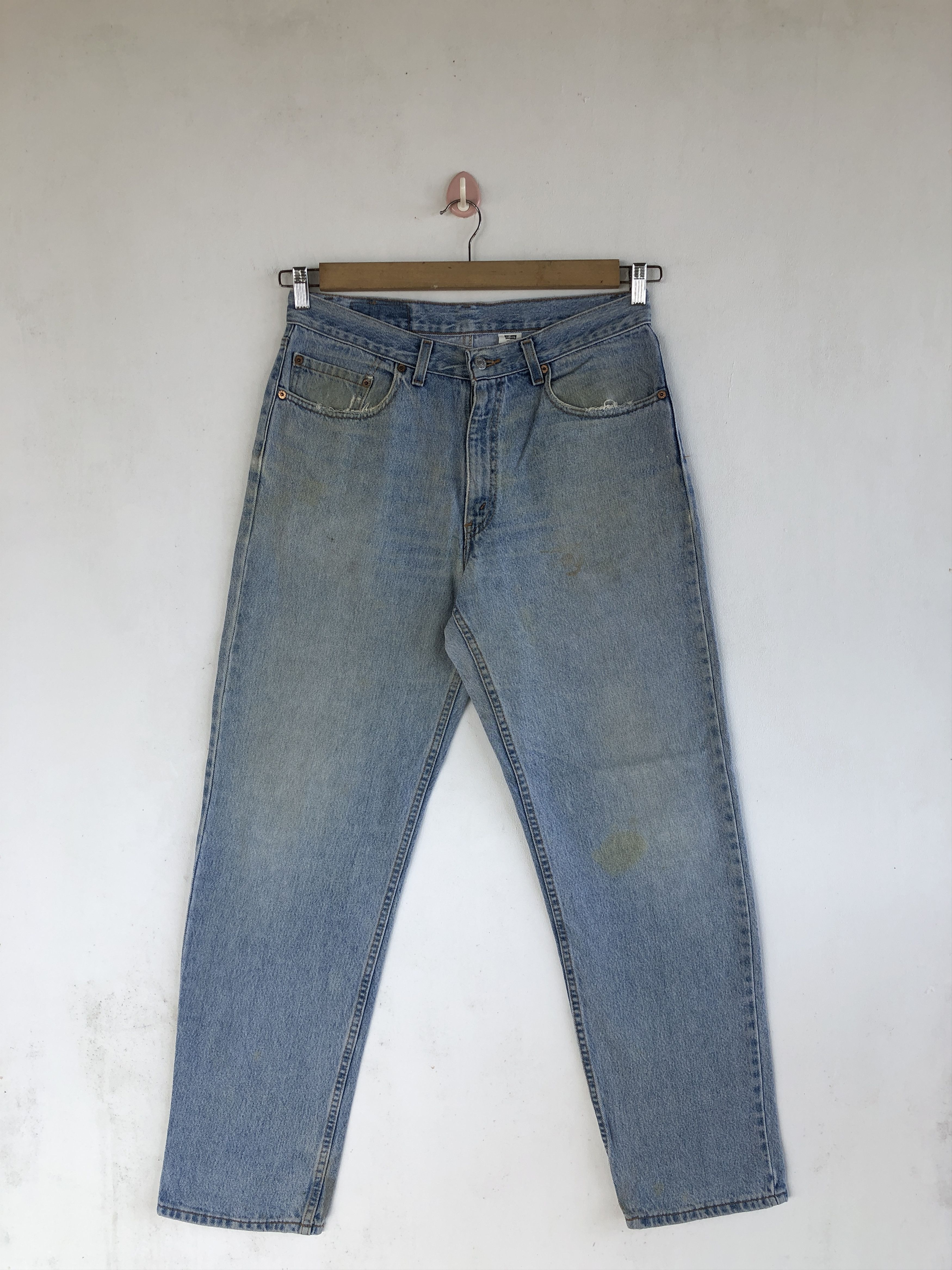 Faded Metallic Levis