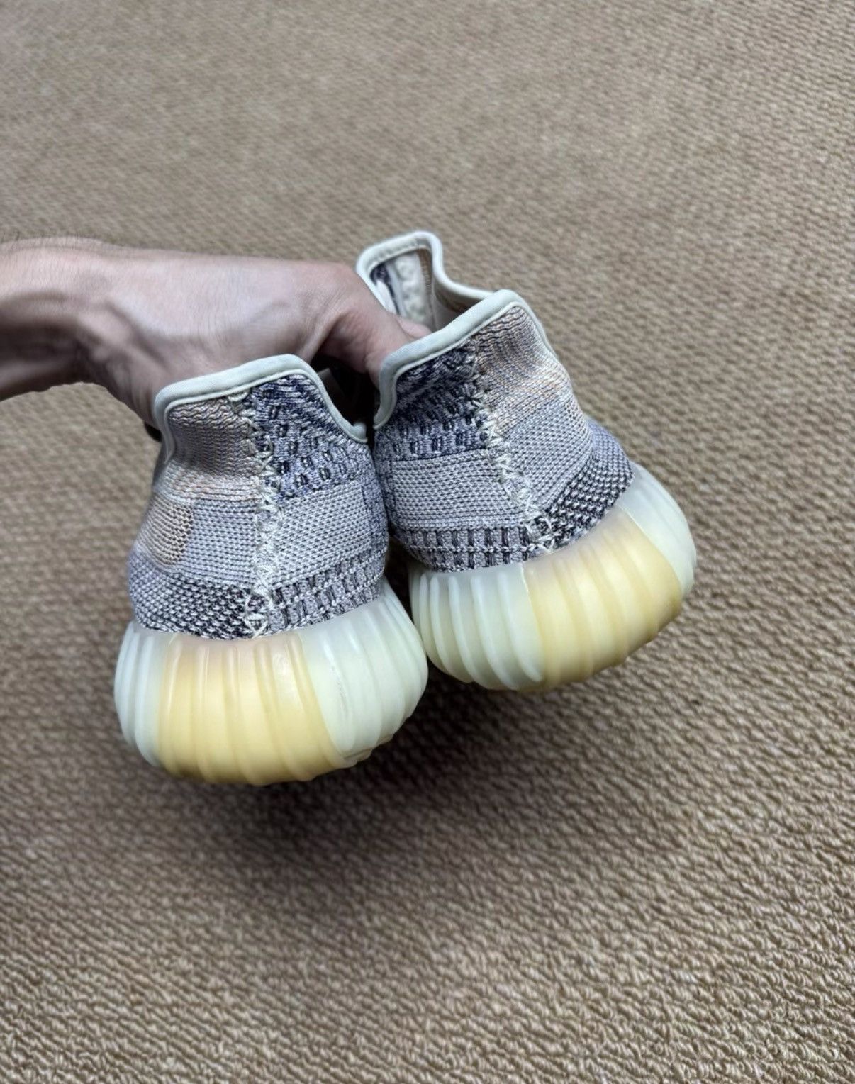 Adidas Adidas Yeezy 350 V2 Ash Pearl, Style Code GY7658 K37 Size US 9.5 / EU 42-43 - 2 Thumbnail