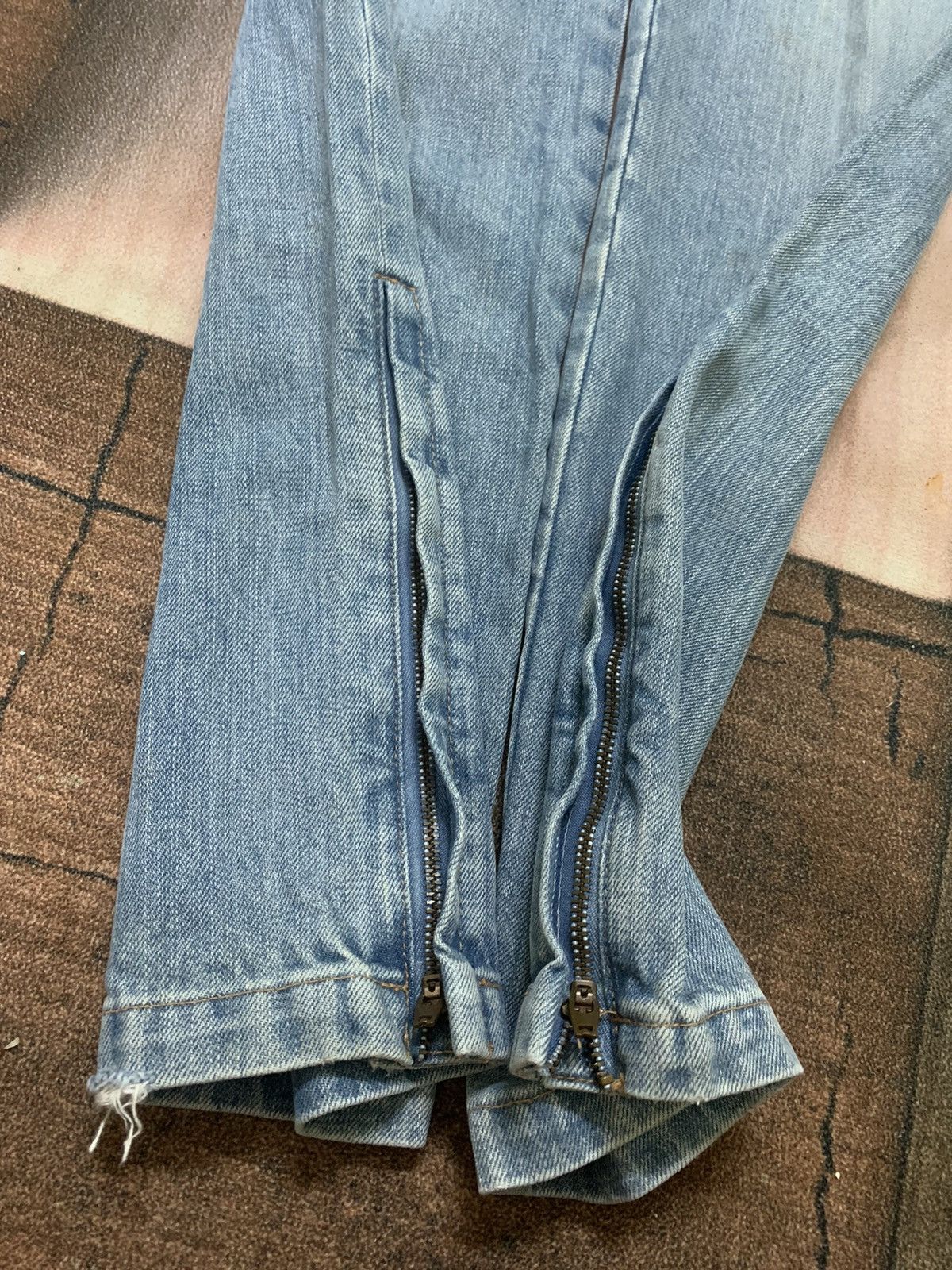 Issey Miyake SUPER RARE tsumori chisato carpenter with ankle zipper Size US 30 / EU 46 - 4 Thumbnail