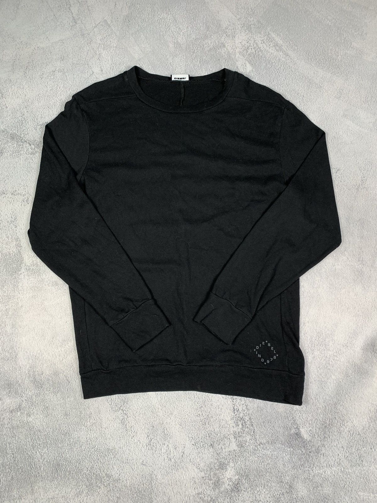 Other Vintage Y2K Diesel black blank sweatshirt streetwear size S Size US S / EU 44-46 / 1 - 1 Thumbnail