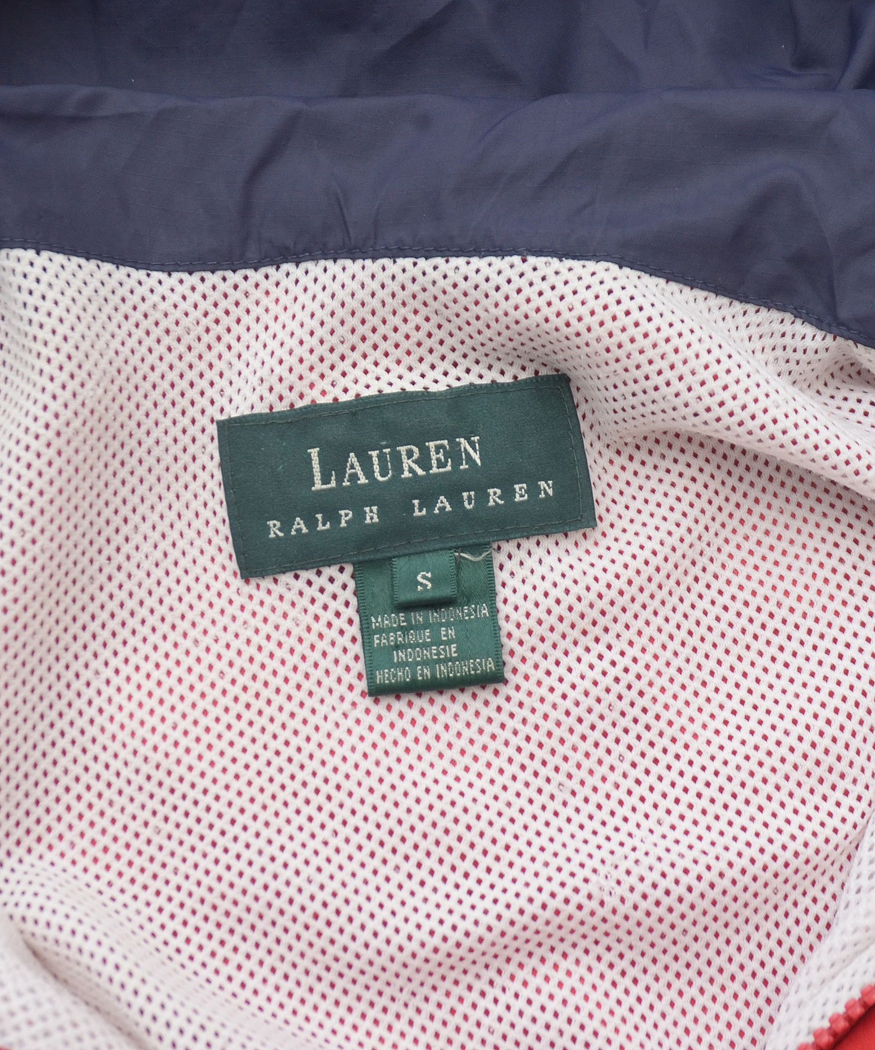 Lauren Ralph Lauren × Vintage VINTAGE 90’S LAUREN RALPH LAUREN Light RED PARKA JACKET Size US S / EU 44-46 / 1 - 8 Thumbnail