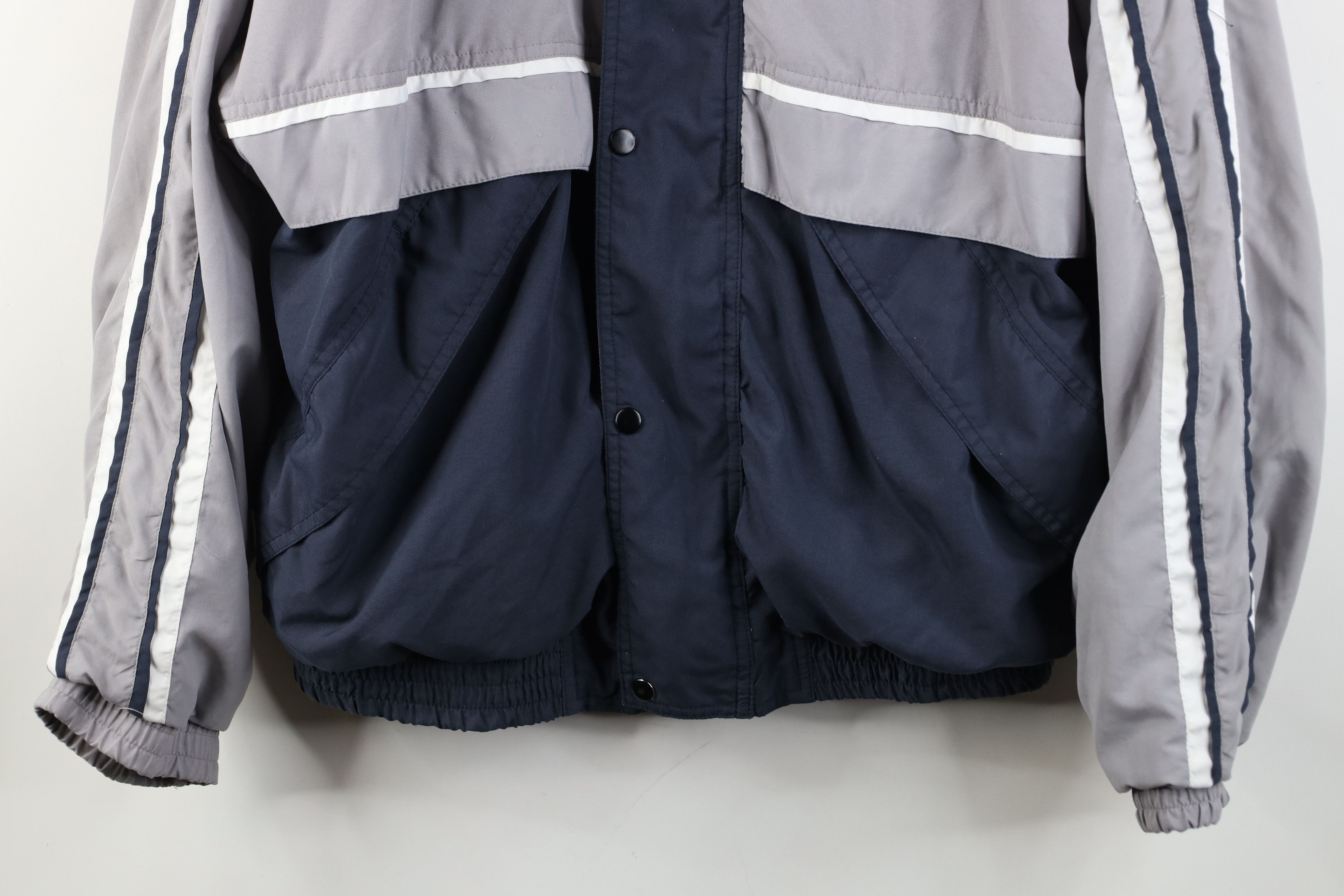Vintage Vintage 90s Streetwear Lined Full Zip Bomber Jacket Coat Size US L / EU 52-54 / 3 - 3 Thumbnail