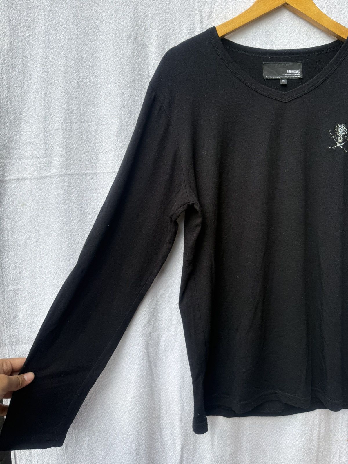 Hysteric Glamour ABORDAGE by Hiromu Takahara Skull Longsleeve Size US M / EU 48-50 / 2 - 5 Thumbnail