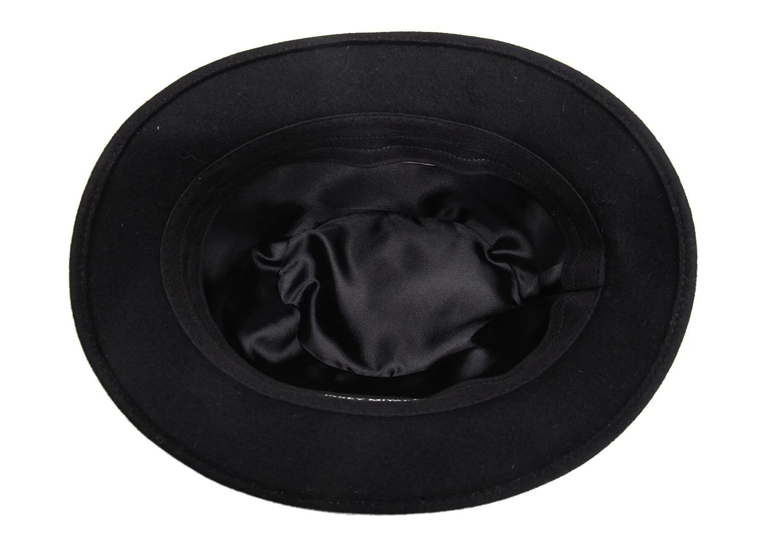 Issey Miyake Wool-Poly Color Block Hat in Black and Gray Size ONE SIZE - 7 Thumbnail