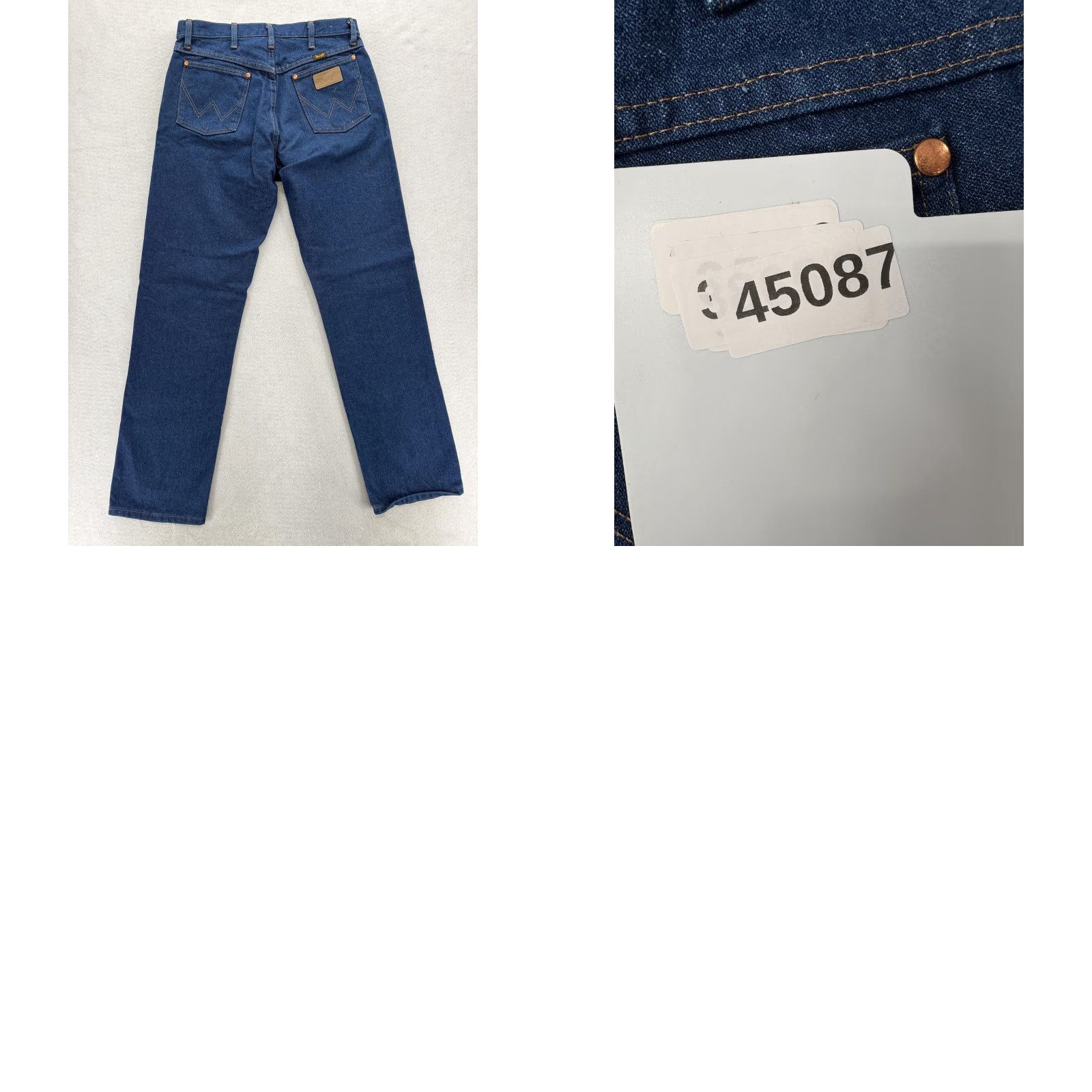 Wrangler Wrangler Jeans Mens 32x32 Blue Cowboy Cut Regular Fit Straight Denim Western Jeans Size US 32 / EU 48 - 9 Thumbnail