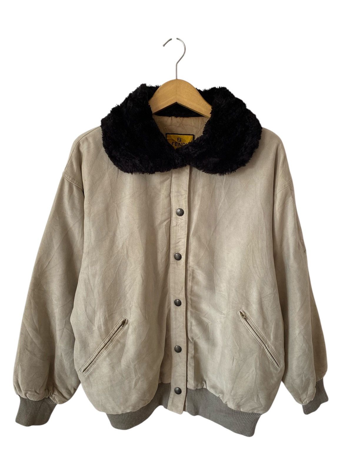 Fendi × Vintage VINTAGE FENDI DECK JACKET SHERPA Size US XS / EU 42 / 0 - 1 Thumbnail