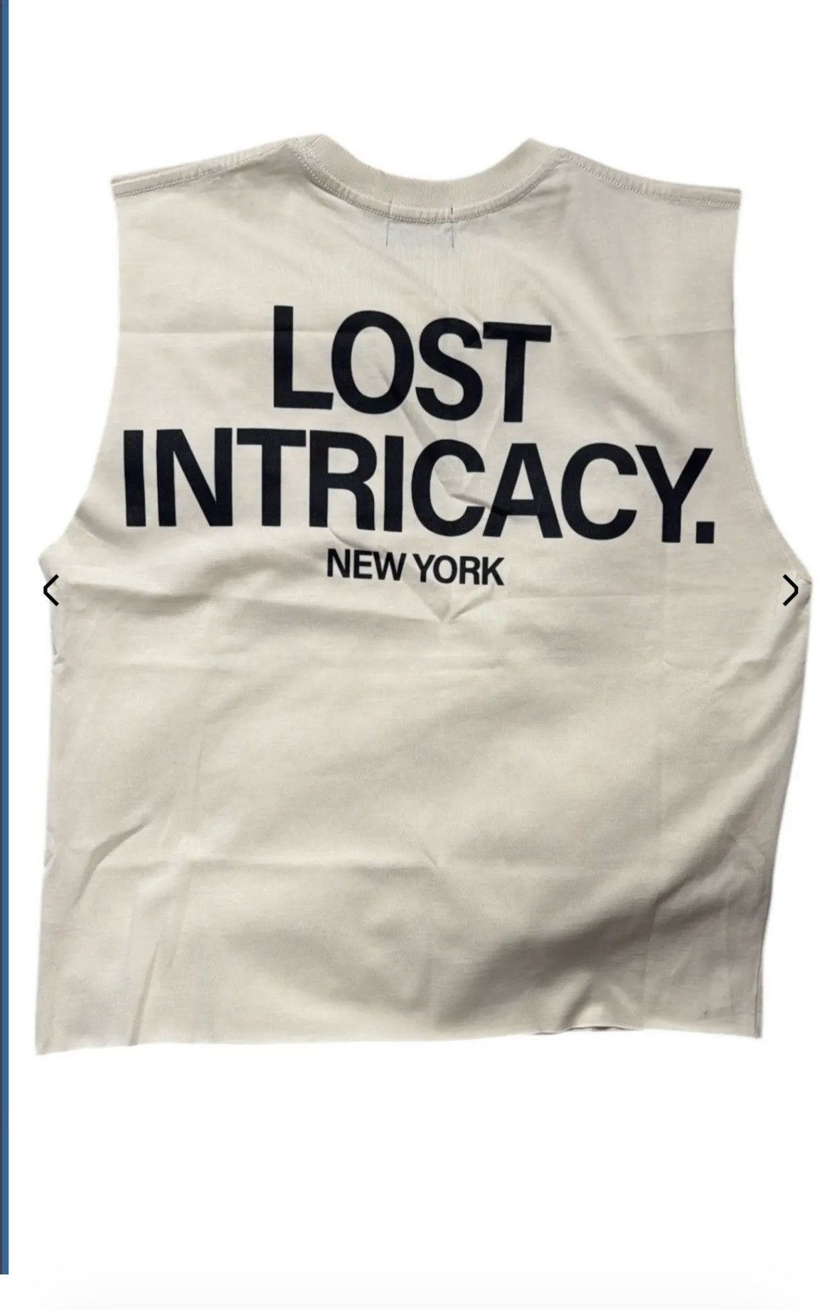 LOST INTRICACY Lost Intricacy “kiss liberty” sleeveless T-shirt (xl) Size US S / EU 44-46 / 1 - 5 Thumbnail