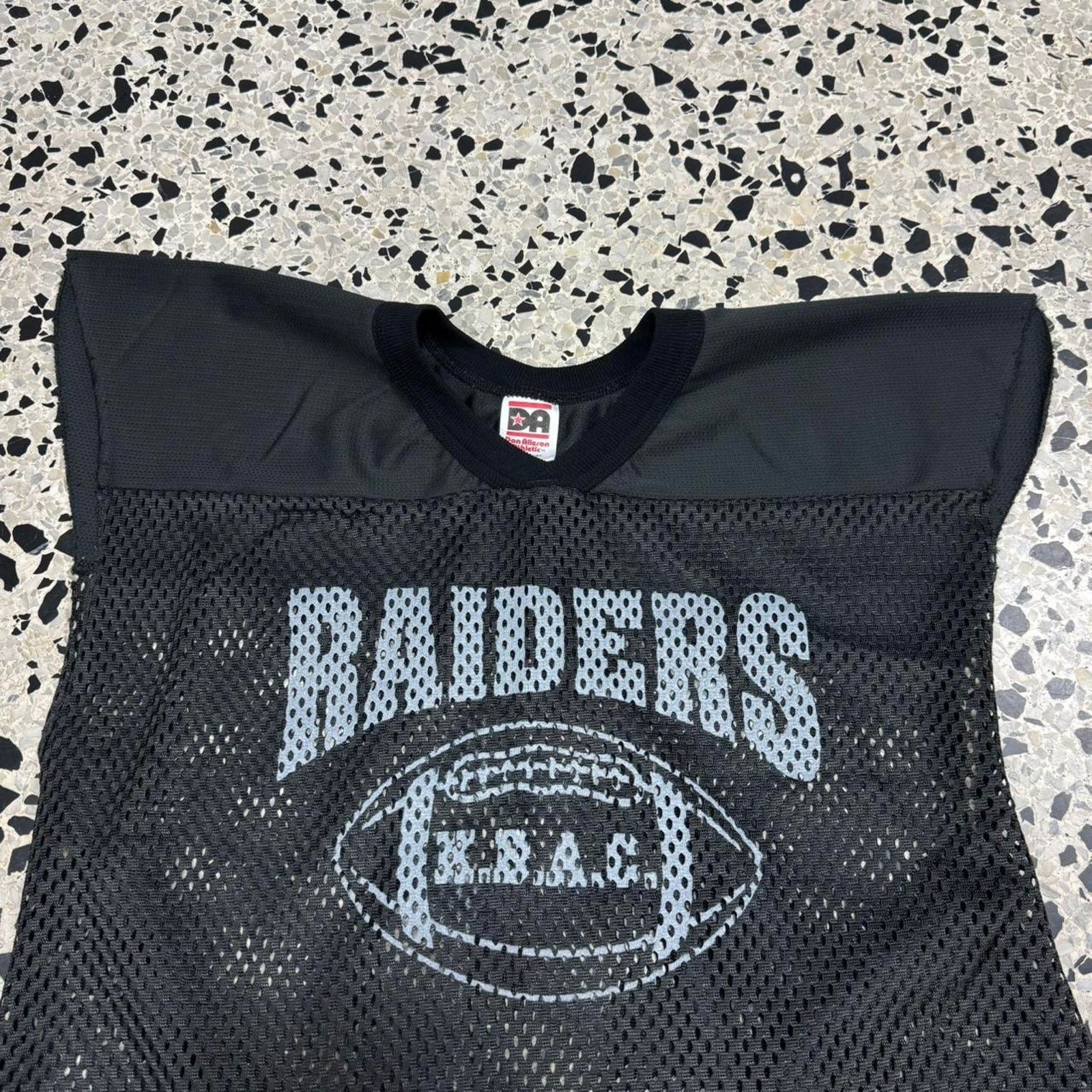 Alleson Athletics × NFL × Vintage VINTAGE 90S Y2K RAIDERS FOOTBALL MESH SLEEVELESS JERSEY: Size US M / EU 48-50 / 2 - 2 Thumbnail