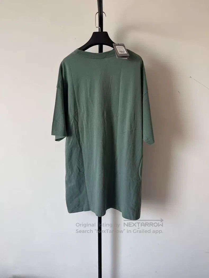 Balenciaga Balenciaga Lock Pattern Round Neck Short Sleeve T-Shirt Size US XXS / EU 40 - 2 Thumbnail