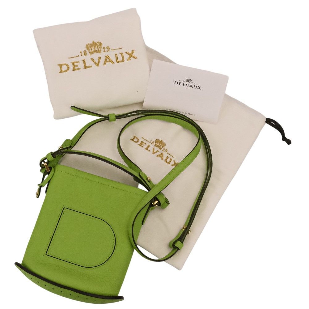 Delvaux Delvaux Delvaux Pin Toy Leather Mini Shoulder Bag Leather Crossbody Bag DUTY FREE for USA Size ONE SIZE - 1 Thumbnail