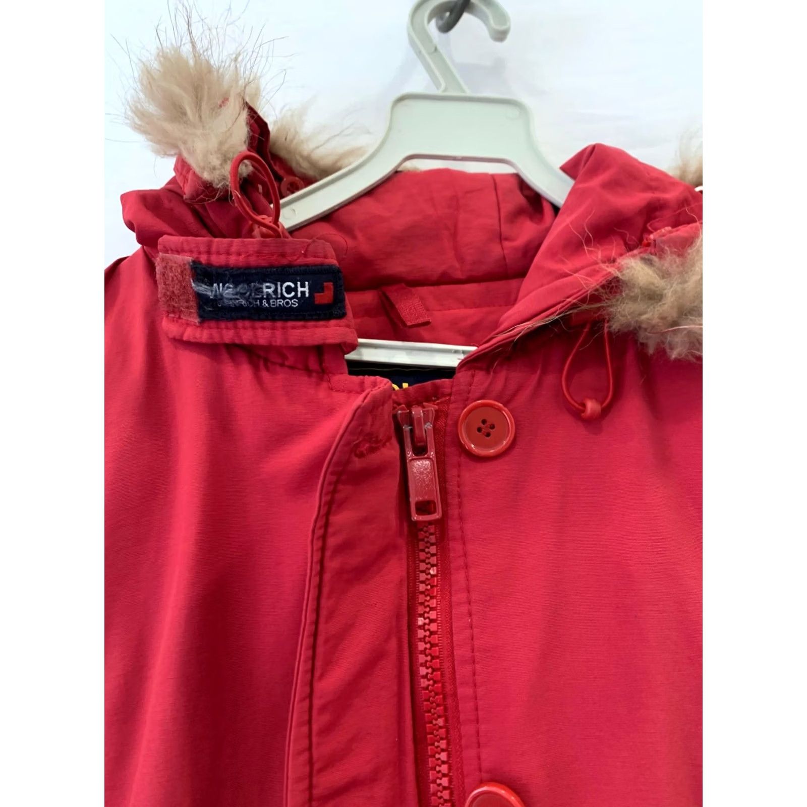 Vintage Woolrich John Rich & Bros Arctic Parka Women’s Red Down Hooded Parka S Woolrich John Rich & Bros Womens Small Red Down Hooded Parka Size S / US 4 / IT 40 - 5 Thumbnail