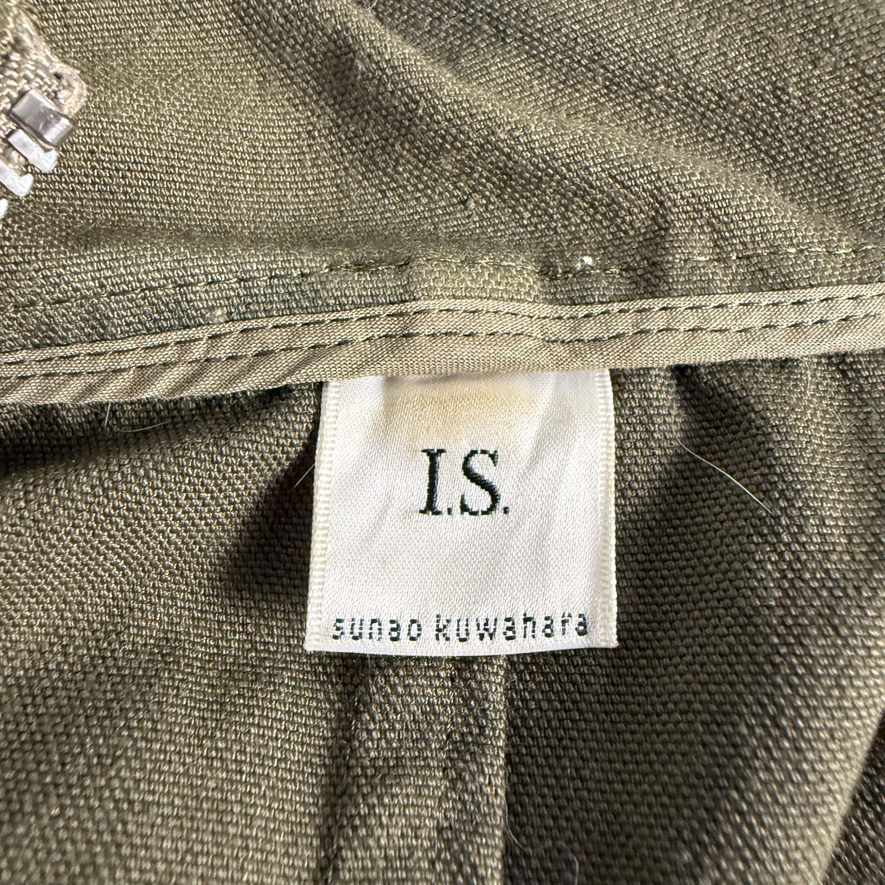 Sunao Kuwahara 🔥RARE🔥Vintage IS Sunao Kuwahara Hoodie Trench Jacket Size ONE SIZE - 8 Thumbnail