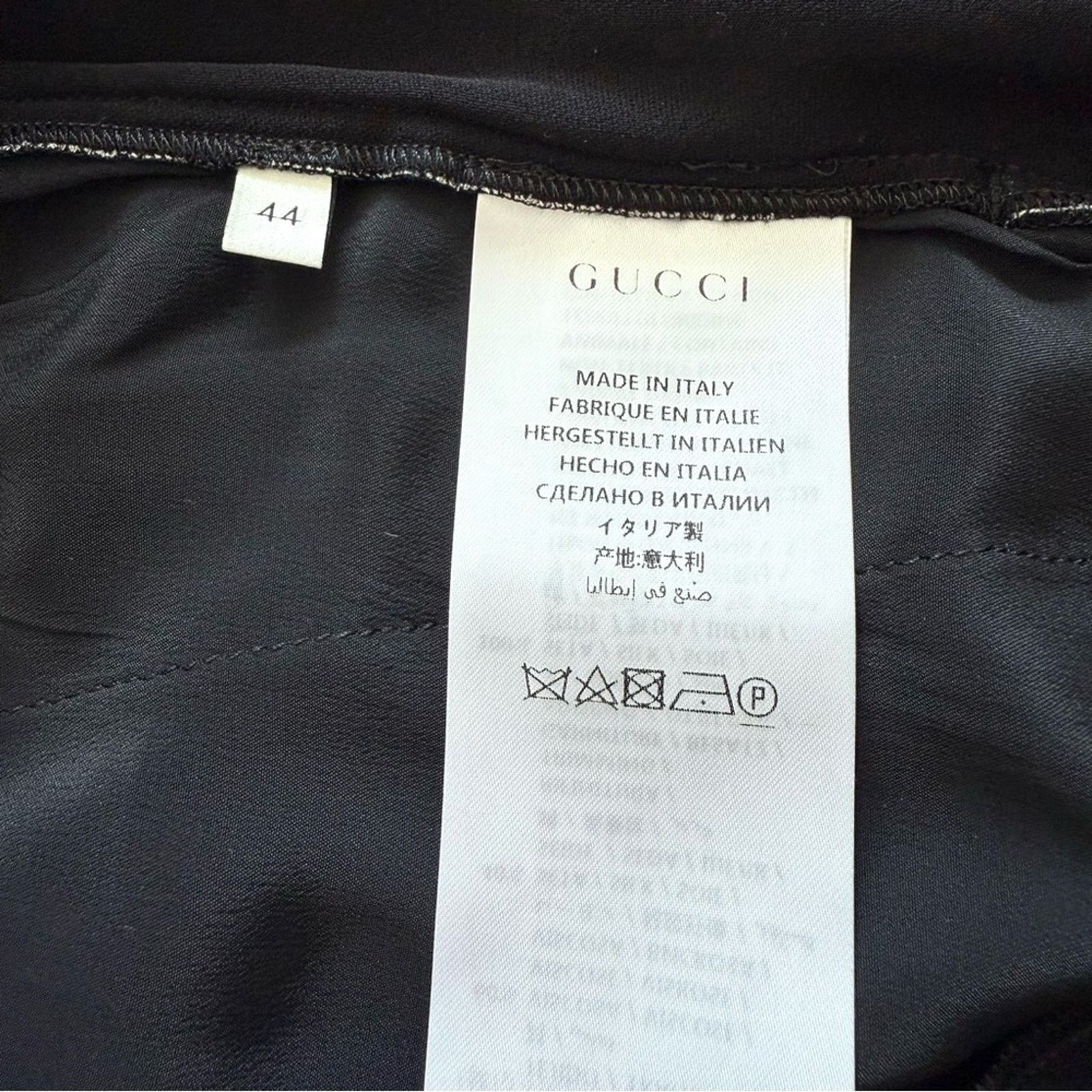 Gucci Gucci silk women pants size 44 IT or 10 US Authentic Size 32" / US 10 / IT 46 - 6 Thumbnail