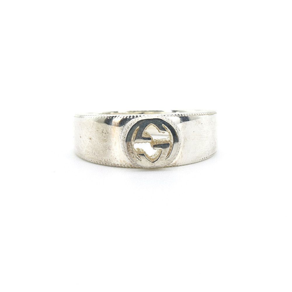 Gucci Gucci Interlocking GG Silver Ring-2506 Size ONE SIZE - 2 Thumbnail