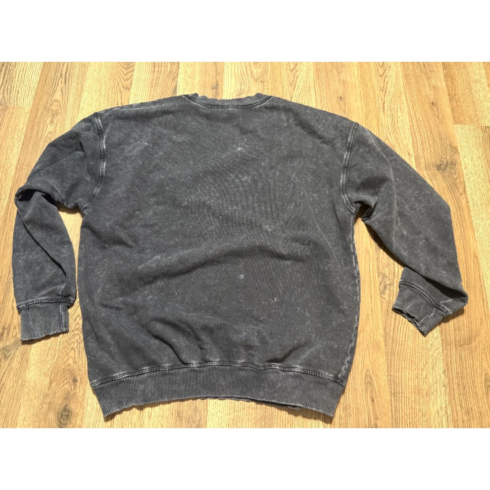 Vintage VINTAGE Simply Vera Wang Sweater Womens Large Black Purple Rebel Bowie Vintage Look Women L Pullover Knit Black Womens Pullover Sweater Size L / US 10 / IT 46 - 2 Thumbnail