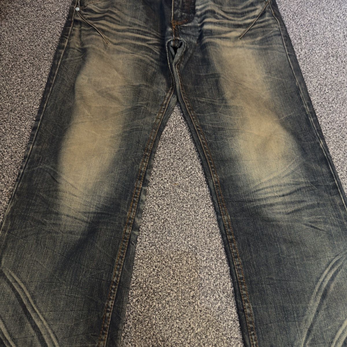 Denim & Co. Vintage 90s Distressed Rusty Denim AVH Custome Size US 32 / EU 48 - 5 Thumbnail