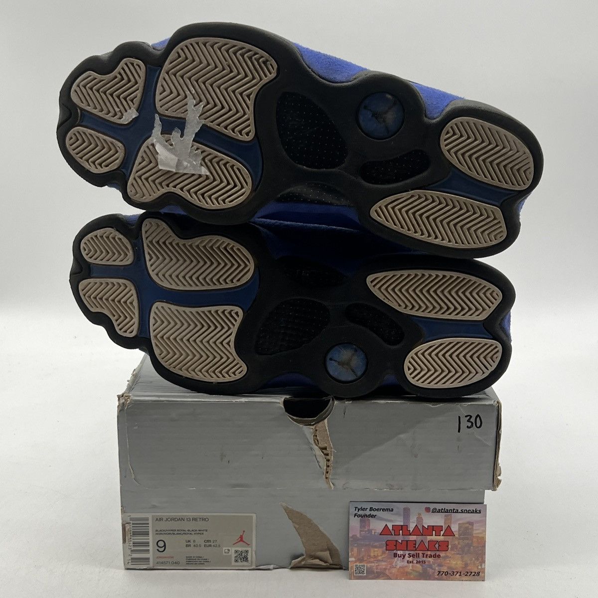Jordan Brand Air Jordan 13 hyper royal Size US 9 / EU 42 - 8 Thumbnail