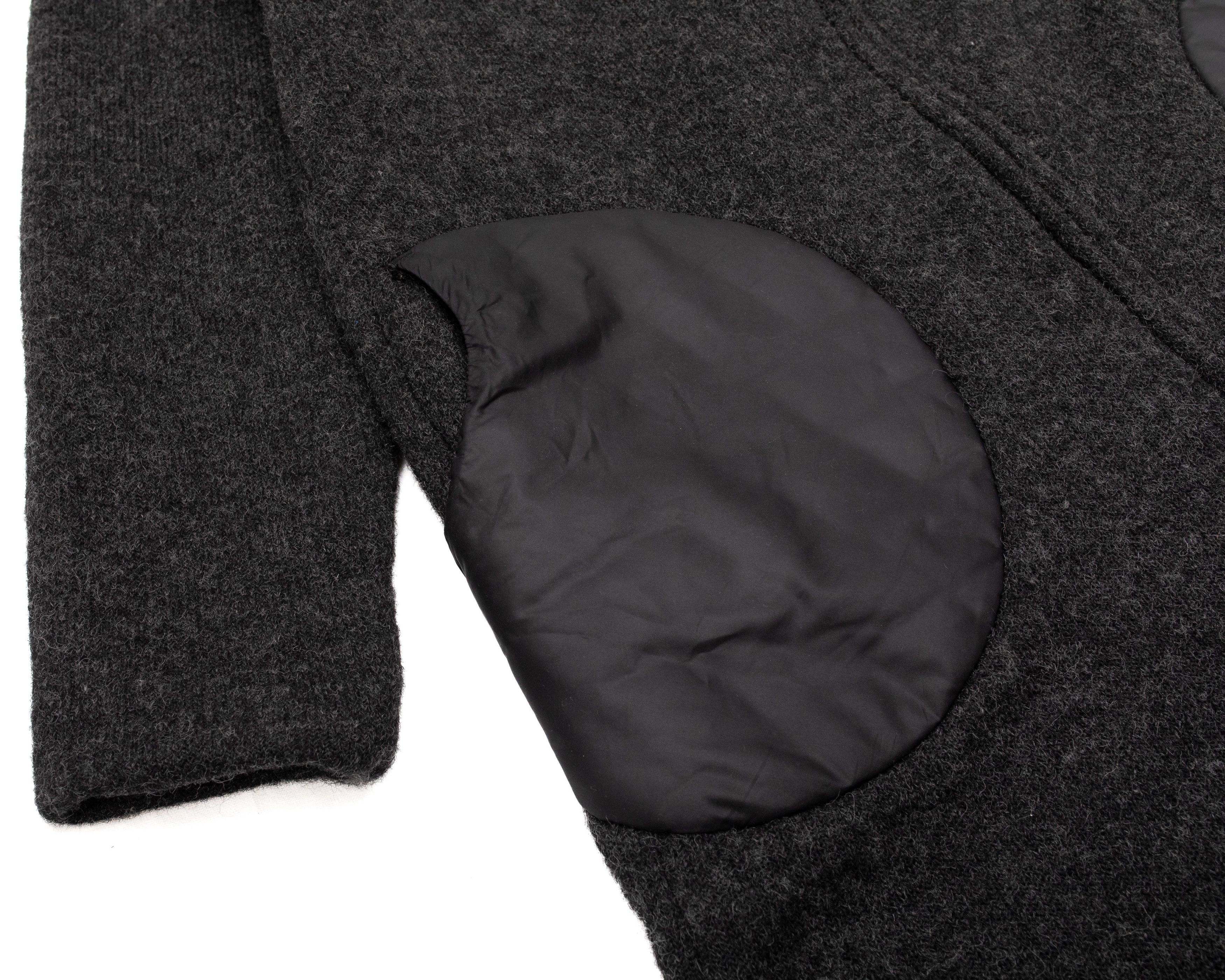 Issey Miyake *No Tariff* TSUMORI CHISATO Wool Coat w Circular Pockets Size XS / US 0-2 / IT 36-38 - 2 Thumbnail
