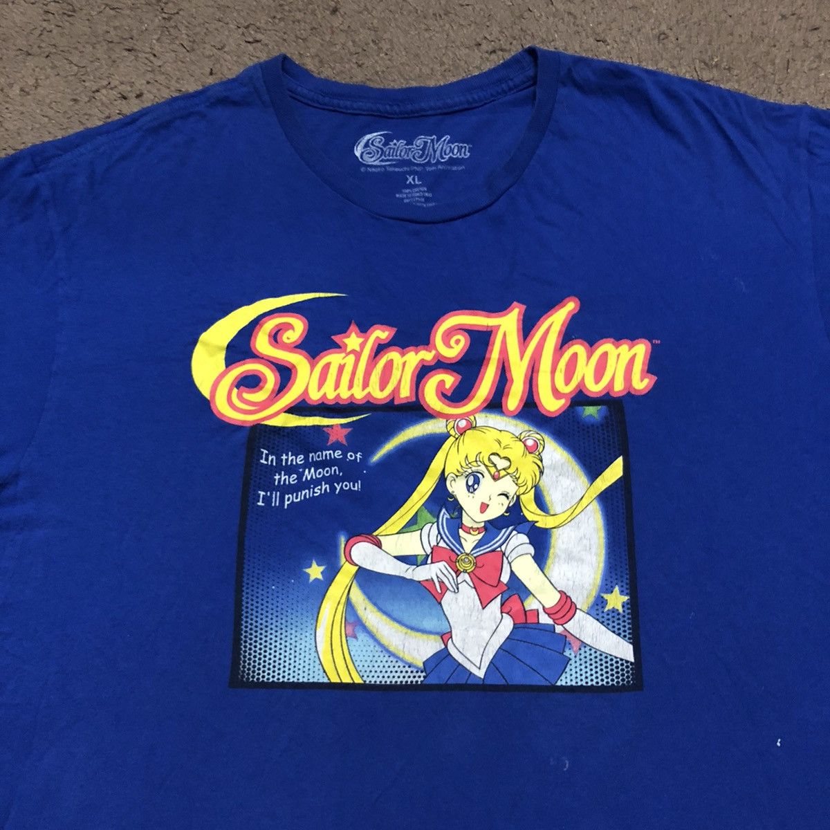 Anime × Japanese Brand × Vintage 💥Rare💥 Distressed Vintage Y2K Sailor Moon Anime Tees Size US XL / EU 56 / 4 - 4 Thumbnail