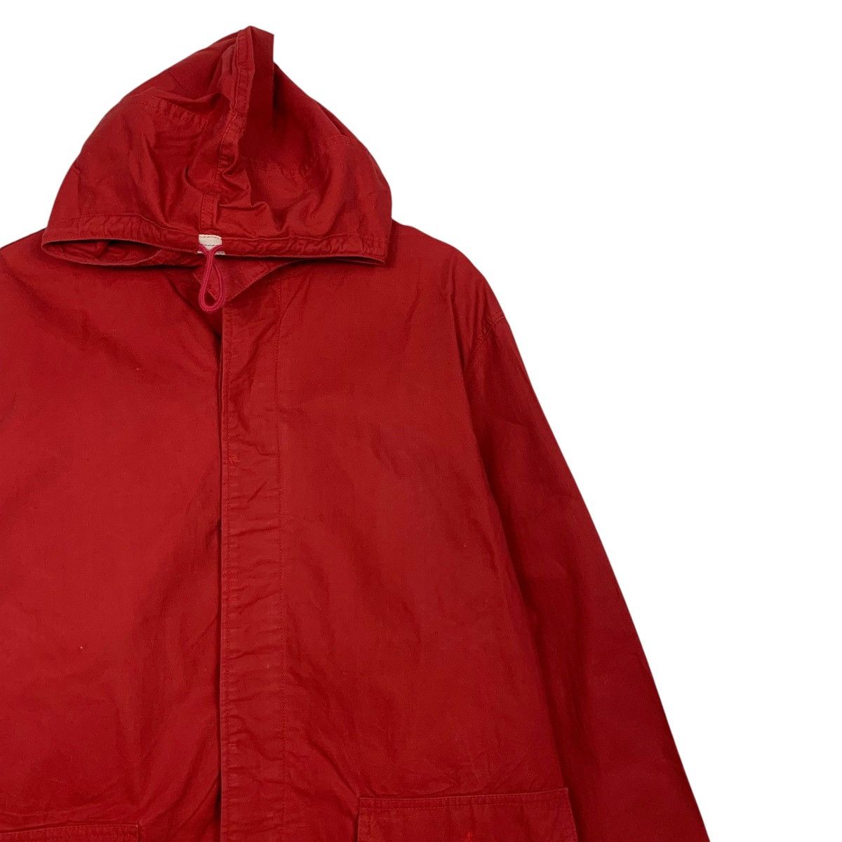 Vintage 90s Vintage HIGH QUALITY FABRIC Hooded Jacket #2680-C120 Size US M / EU 48-50 / 2 - 5 Thumbnail