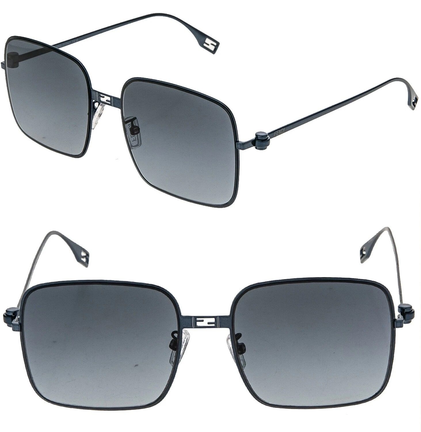 Fendi FENDI BAGUETTE 40123 Navy Fashion Sunglasses FE40123U 90P Size ONE SIZE - 1 Thumbnail