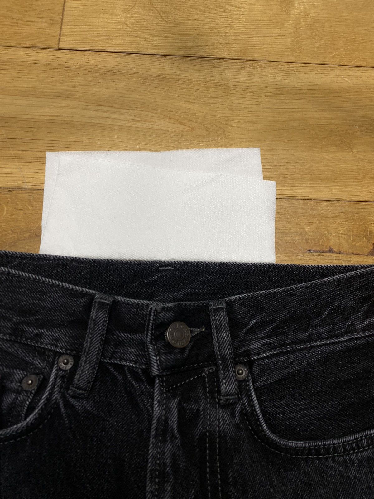 Acne Studios Acne Studios Mece Vintage Black denim pants dswt Size 24" / US 00 / IT 34 - 3 Thumbnail