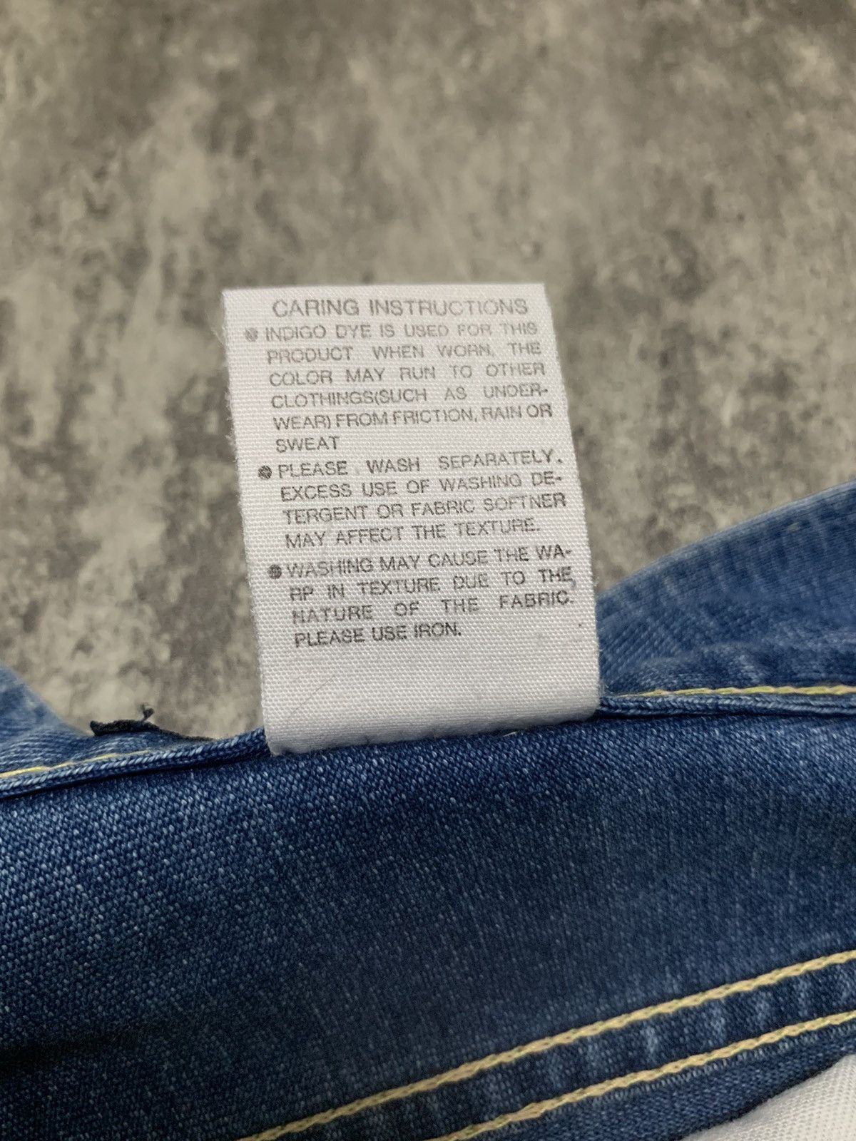 Japanese Brand Vintage 45rpm Studio Soft Denim Wide Pant Size US 32 / EU 48 - 14 Thumbnail