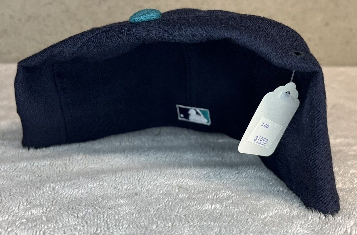 New Era Vintage Seattle Mainers New Era Diamond Collection Navy 7 ¼ Size ONE SIZE - 5 Thumbnail