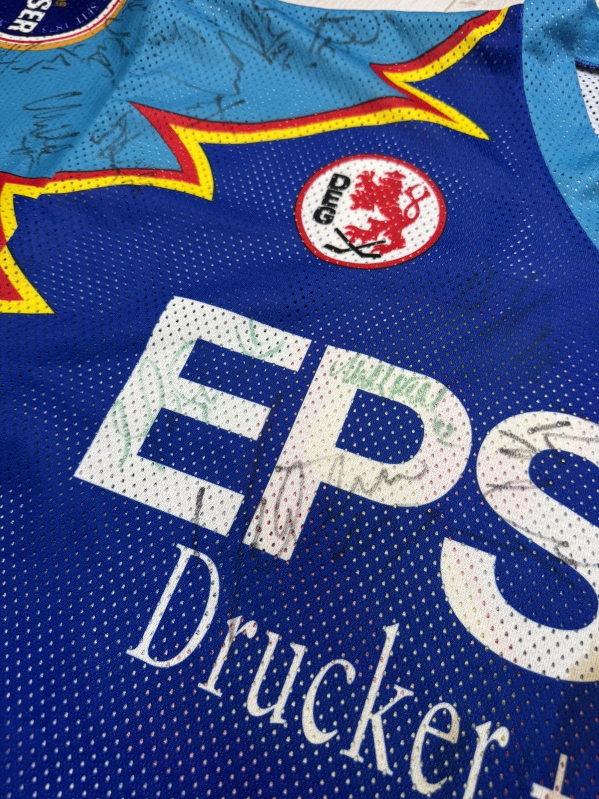 Other Düsseldorfer EG DEG Starter Ice Hockey Jersey XL Germany Size US XL / EU 56 / 4 - 10 Thumbnail