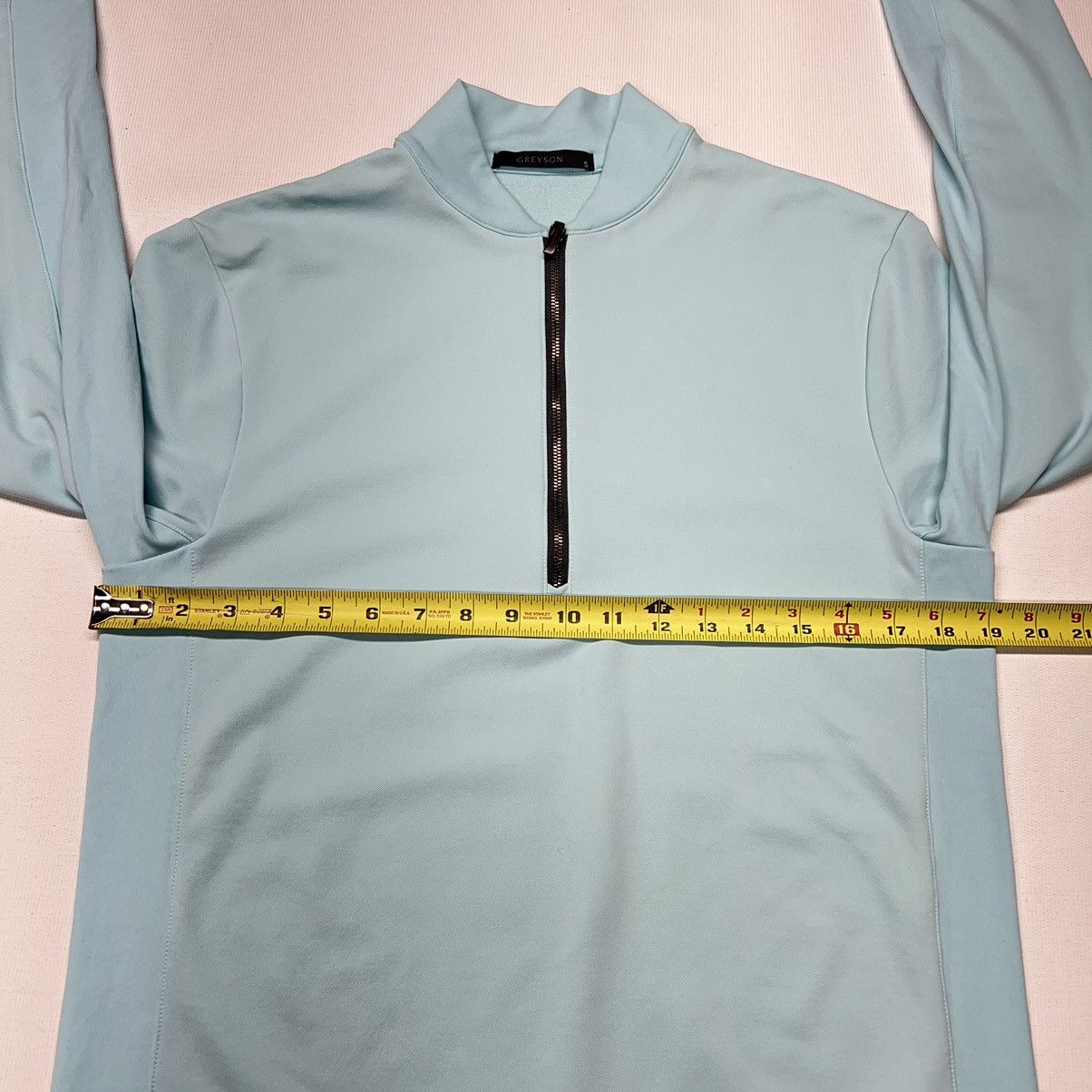 Other Greyson 1/4 Zip Sweater Blue Toyota Logo Knit Active Golf Size S / US 4 / IT 40 - 20 Thumbnail