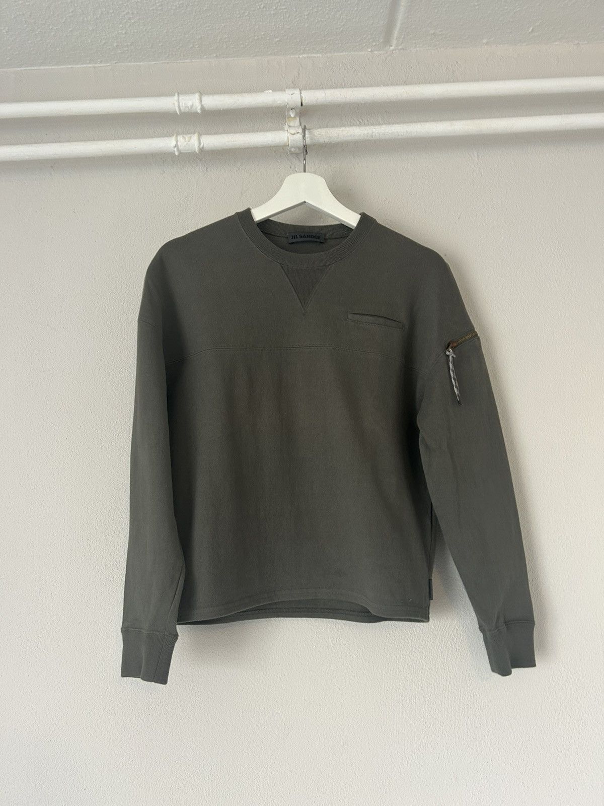 Jil Sander Zipper Sweatshirt Size US M / EU 48-50 / 2 - 1 Thumbnail