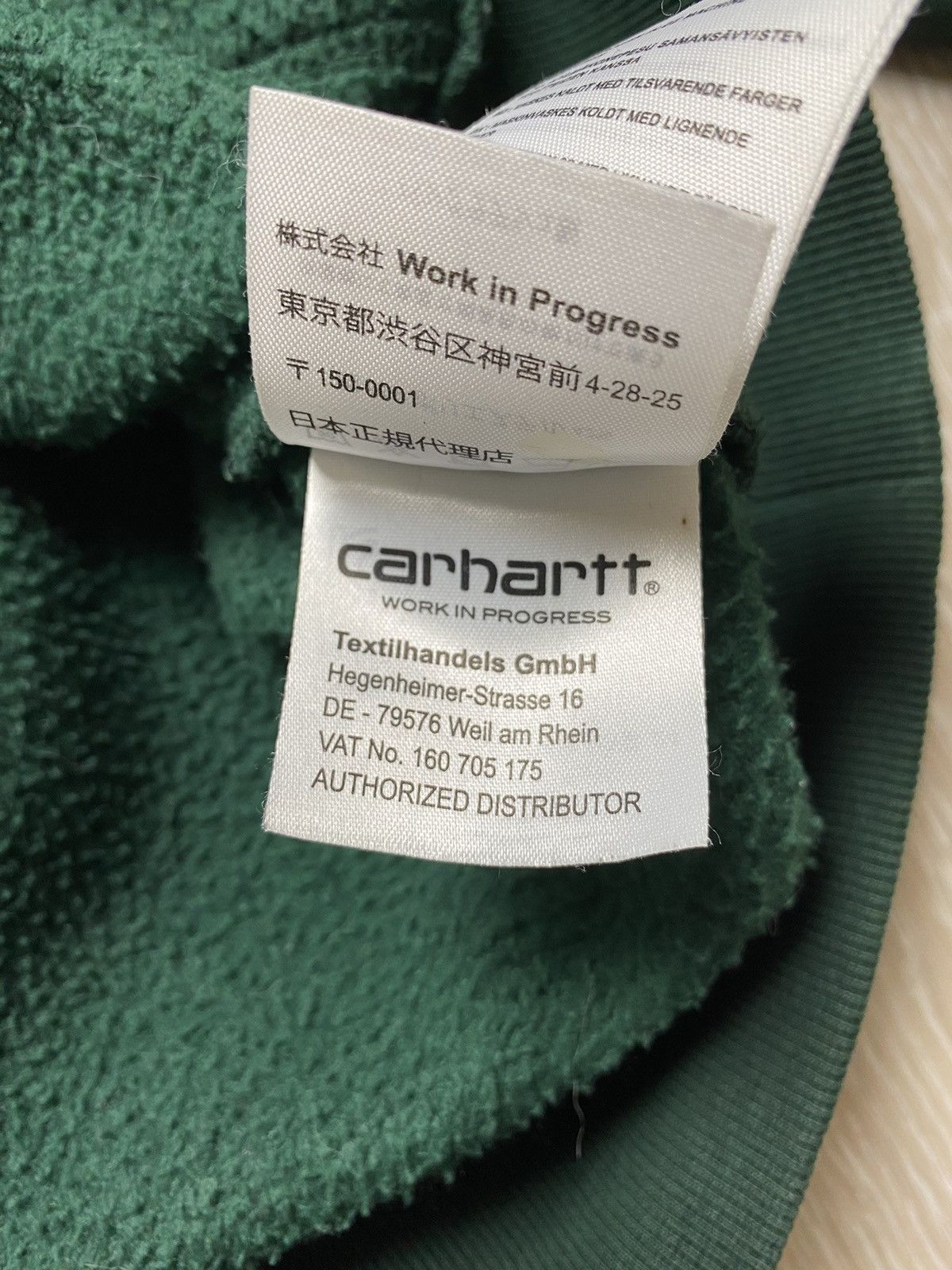 Carhartt × Vintage VINTAGE CARHARTT HOODIE STREETWEAR SIZE XL GREEN Size US XL / EU 56 / 4 - 8 Thumbnail