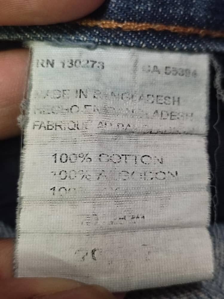Lee × Vintage VINTAGE LEE DISTRESSED BLUE FADED JEANS Size US 31 - 10 Thumbnail