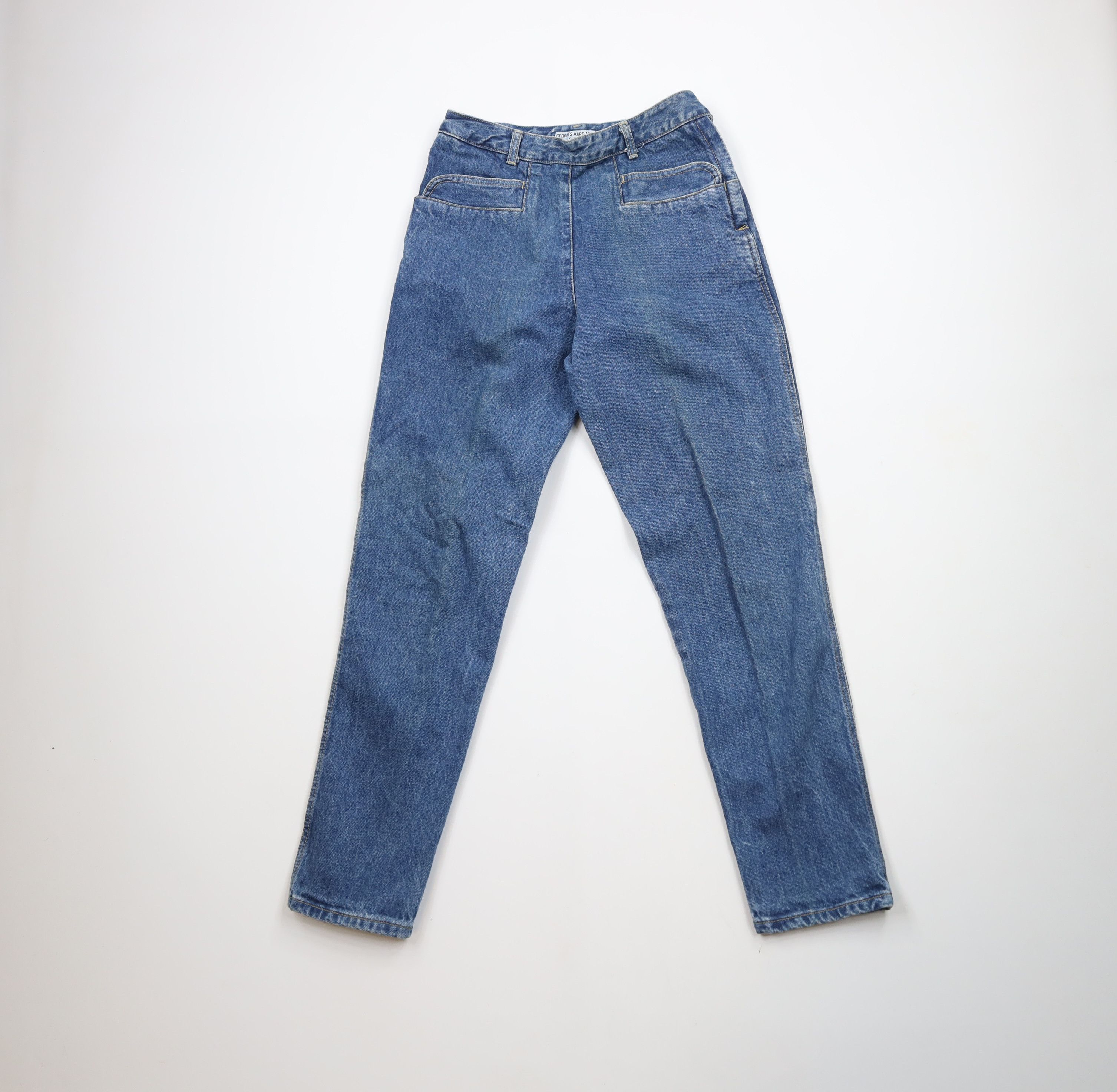 Guess × Vintage Vintage 80s 90s Georges Marciano Guess Denim Jeans Blue USA Size 31" - 1 Thumbnail