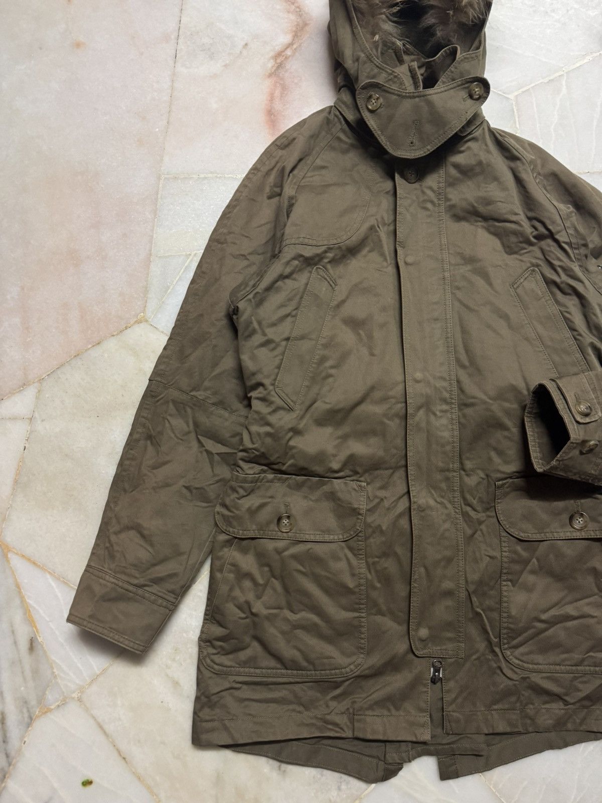 Boycott 💥VINTAGE BOYCOTT PARKA FIST TAIL POCKET FUR MILITARY STYLE Size US S / EU 44-46 / 1 - 4 Thumbnail