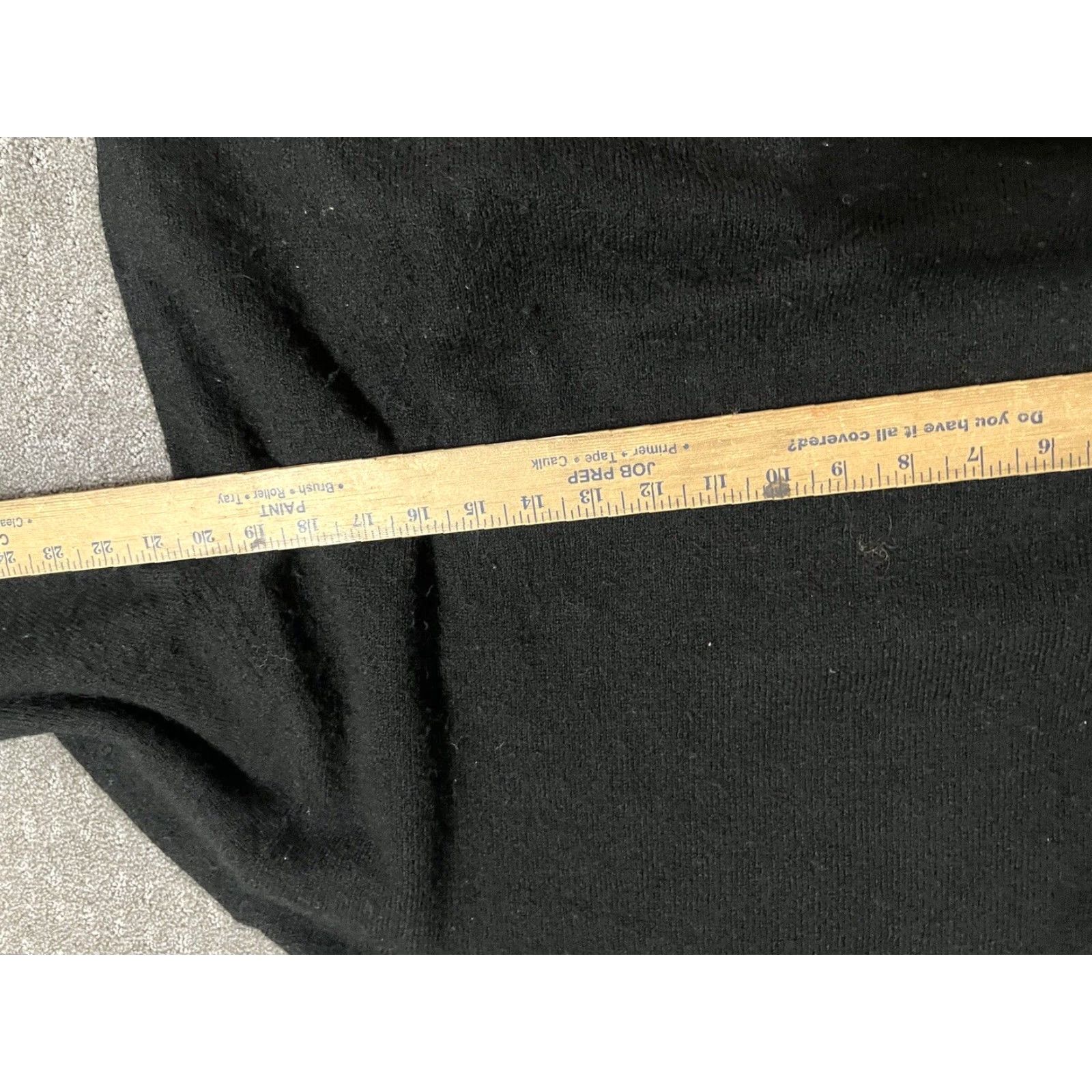 H&M VINTAGE H&M Black Tight Knit Sweater Womens S Pullover Turtleneck Acrylic Knit Size S / US 4 / IT 40 - 5 Thumbnail