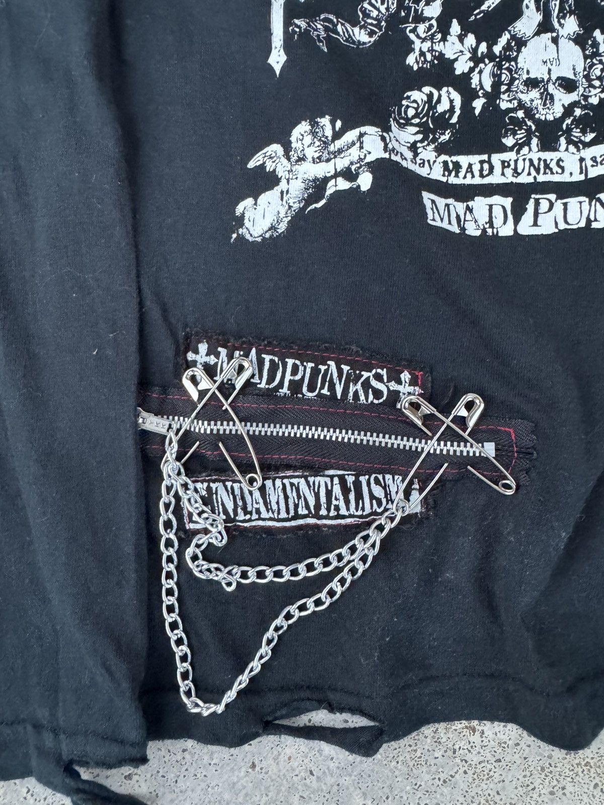 14th Addiction ☠️ Grunge Mad Punk Bondage Cross seditionaries Styled Size M / US 6-8 / IT 42-44 - 3 Thumbnail