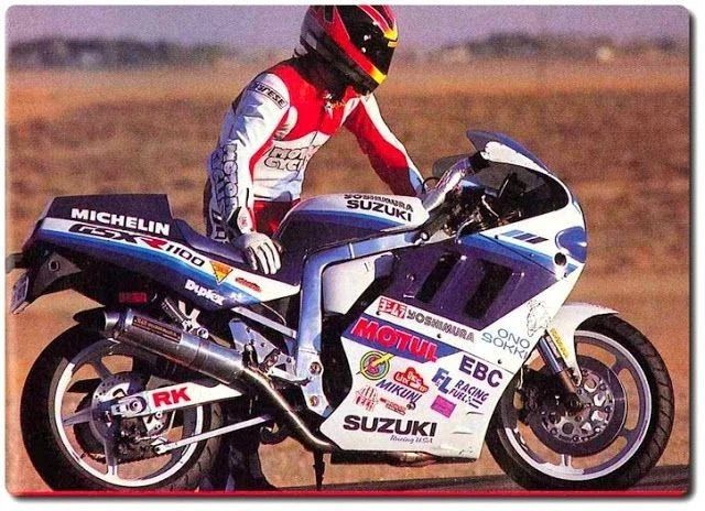 All Sport VINTAGE SUZUKI SHIRT 1993 GSX-R SHIRT MOTORSPORT RASING Size US XL / EU 56 / 4 - 8 Thumbnail