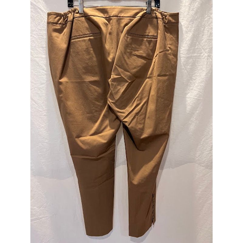 Talbots Talbots Pants Brown Hampshire Ankle with 5 Buttons Size 18W Size 40" / US 18 - 2 Thumbnail