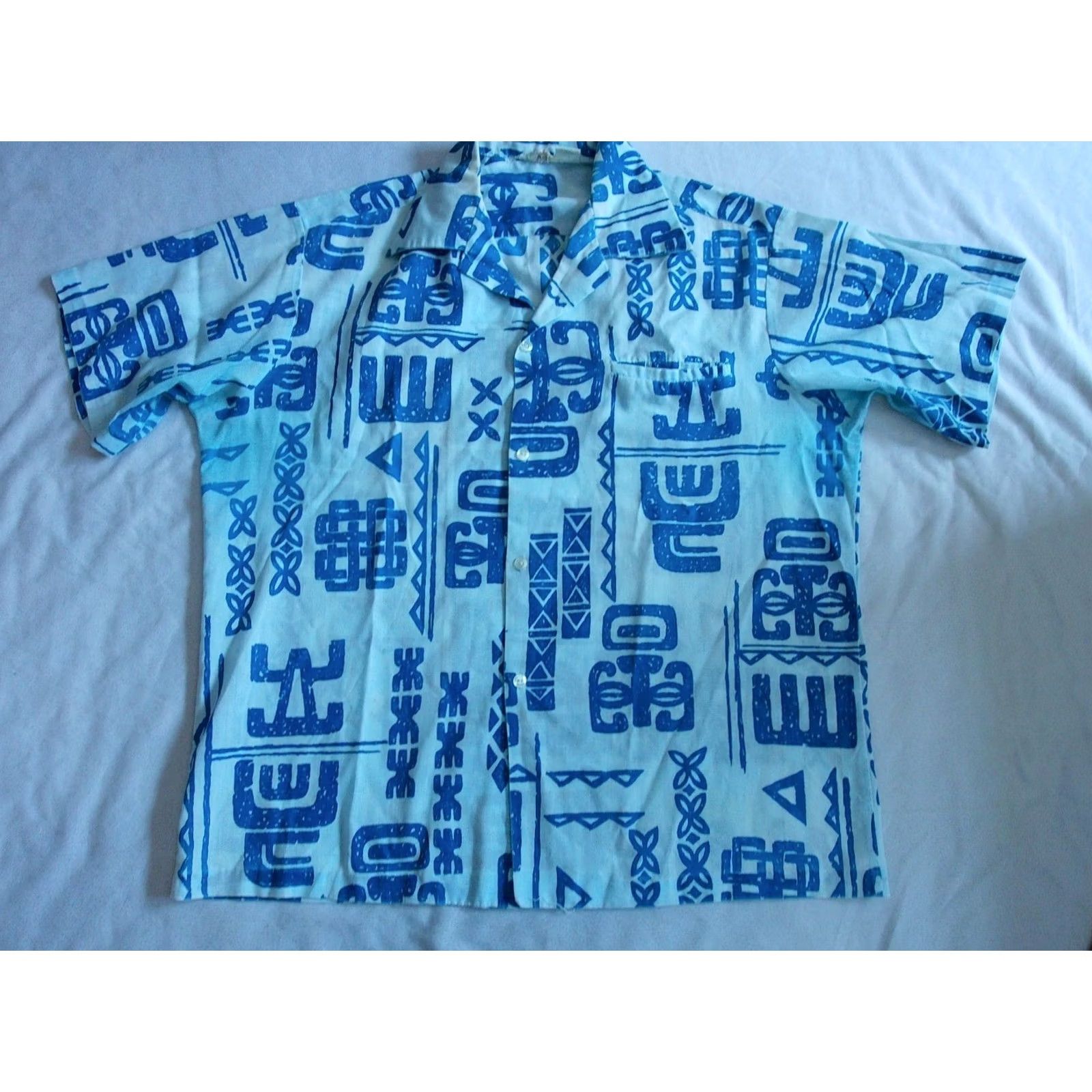 ALOHAS Vintage Tropicana Hawaiian Button Up Shirt XL Adult Mens All Over RARE 80s Aloha Size US XL / EU 56 / 4 - 3 Thumbnail
