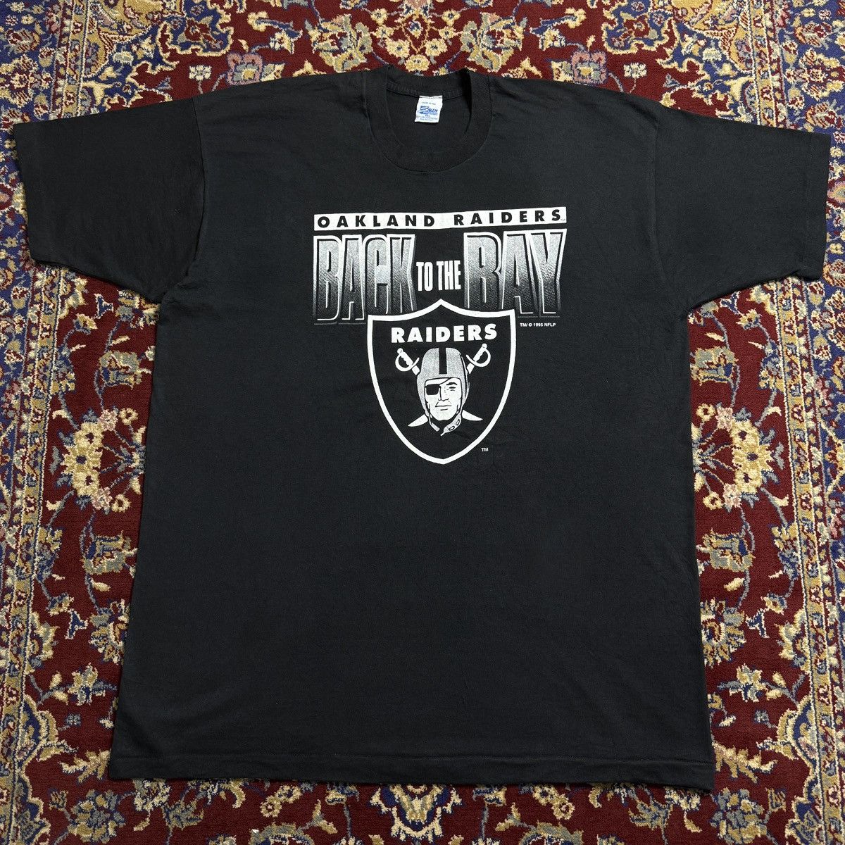 NFL 1995 Oakland Raiders Back to the Bay american football 90s Size US XXL / EU 58 / 5 - 2 Thumbnail
