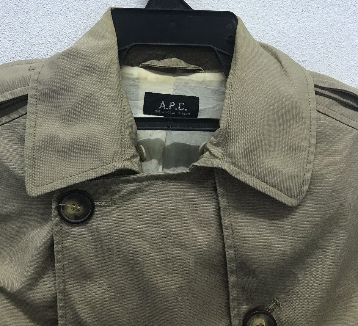 A.P.C. × Vintage Vintage A.P.C. Rue De Fleurus Paris Long Jacket Size US M / EU 48-50 / 2 - 3 Thumbnail