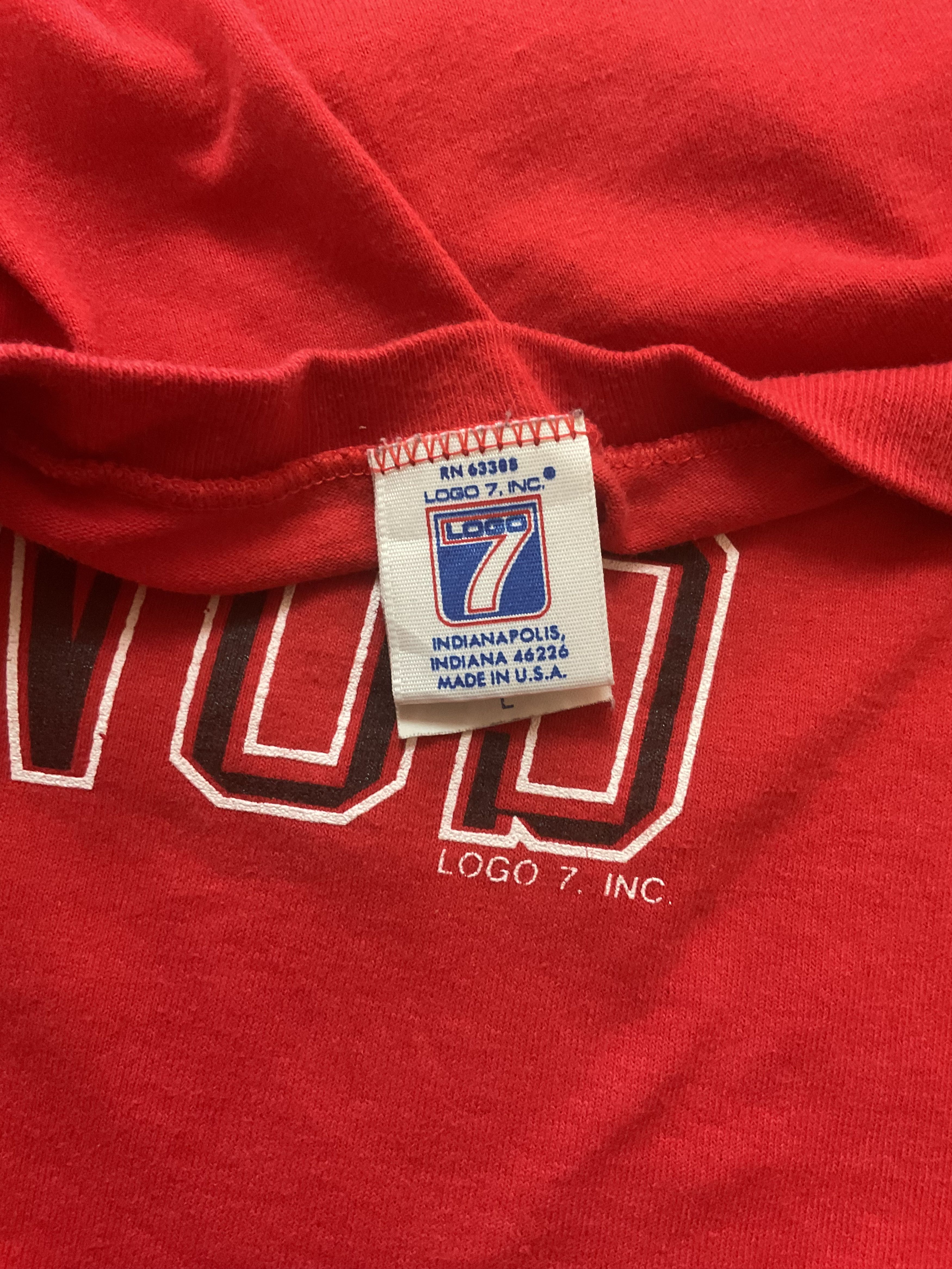 NHL Vintage 90s Detroit Red Wings Raglan T-Shirt 3/4 Sleeve Size US L / EU 52-54 / 3 - 5 Thumbnail